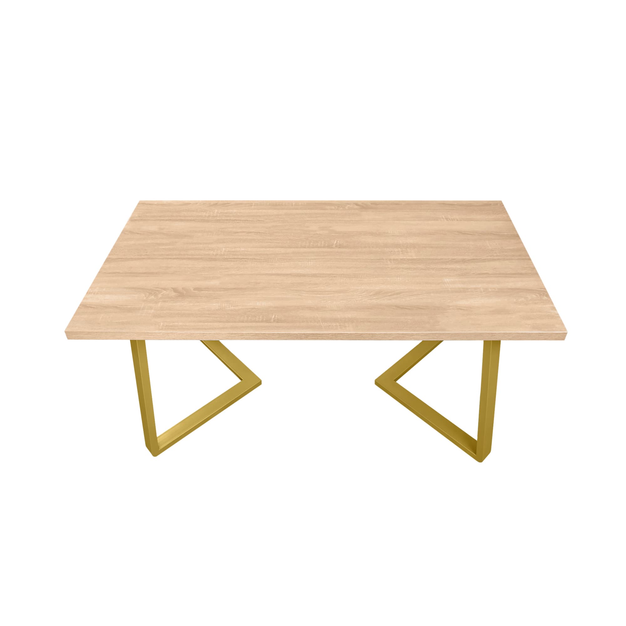 Masă FRIDA Sonoma+Golden Legs 150×80