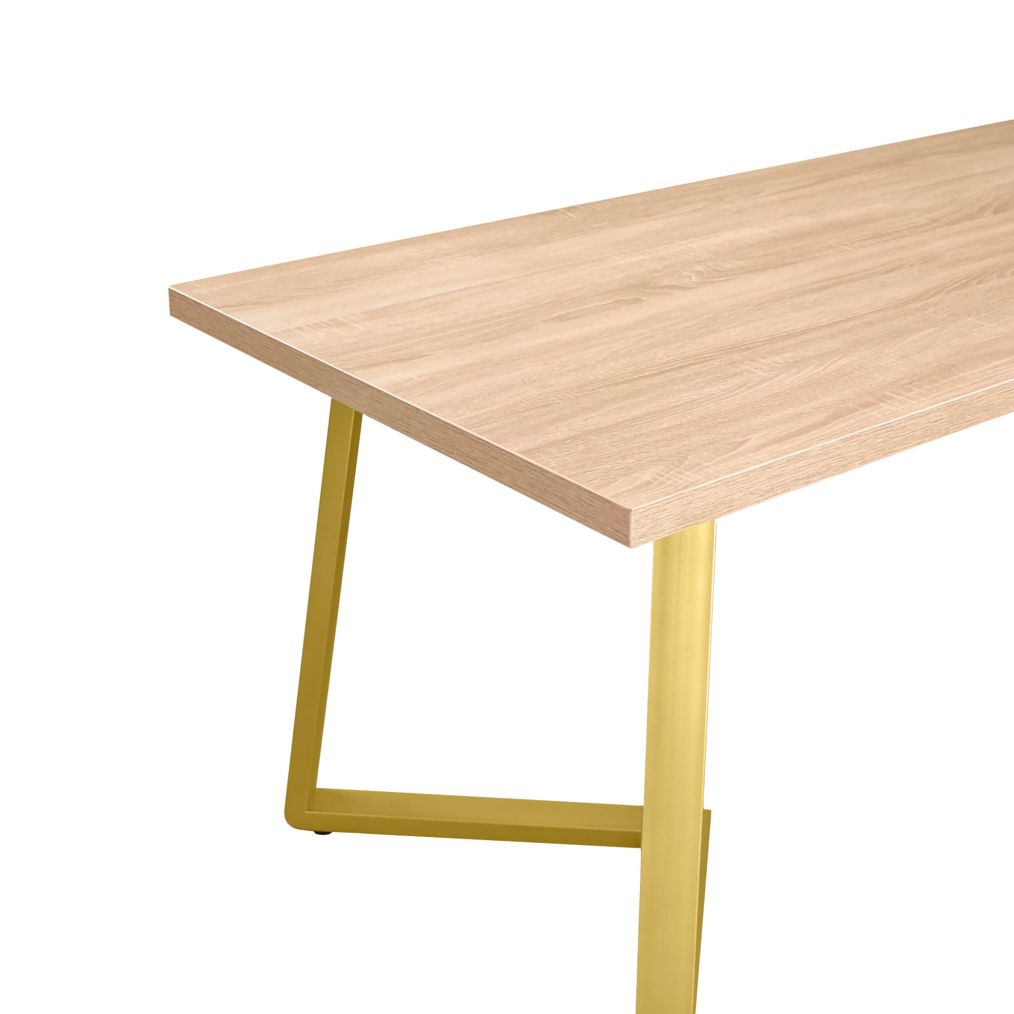 Masă FRIDA Sonoma+Golden Legs 150×80