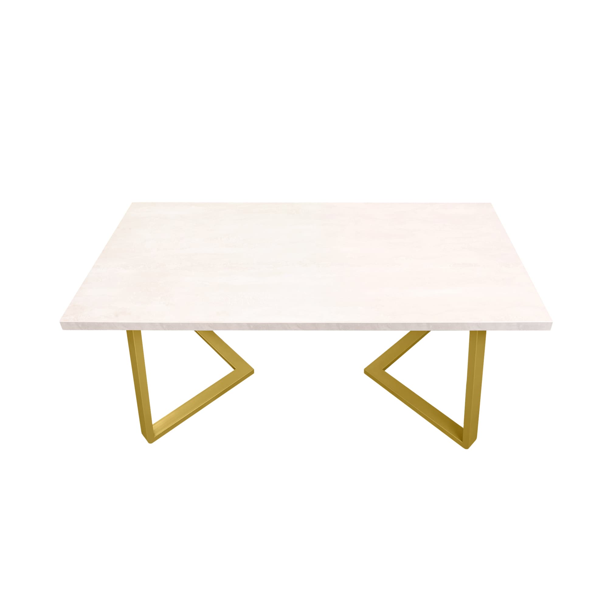 Masă FRIDA Mătase+Golden Legs 150×80