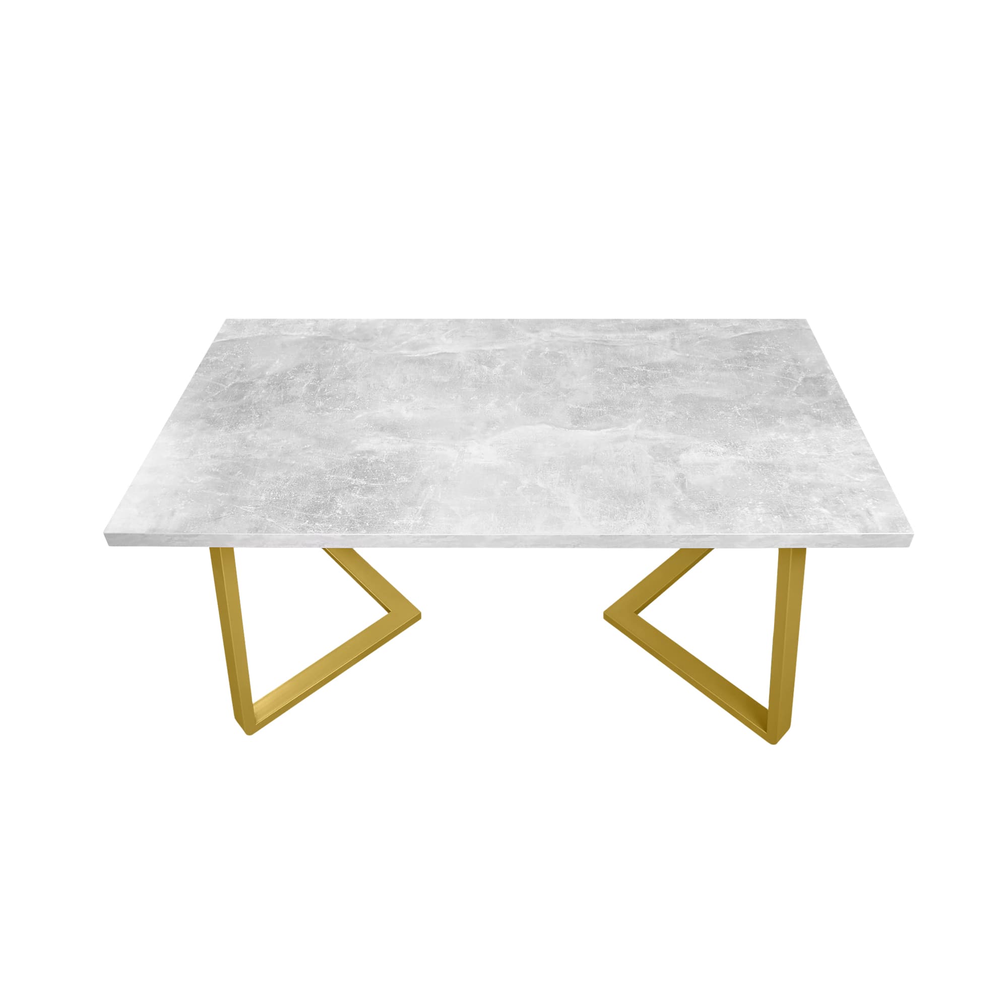 Masă FRIDA Beton+Golden Legs 150×80