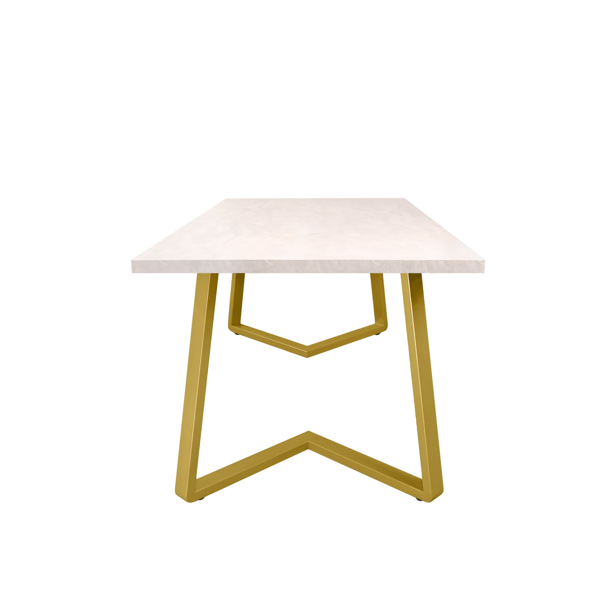 Masă FRIDA Mătase+Golden Legs 180×90