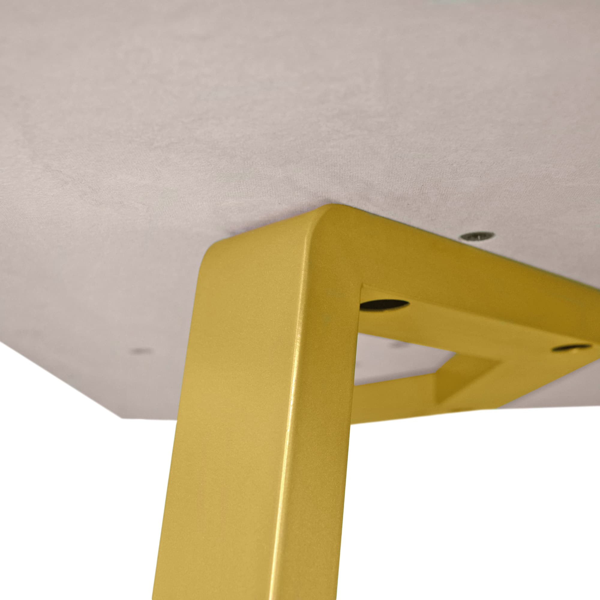 Masă FRIDA Mătase+Golden Legs 180×90