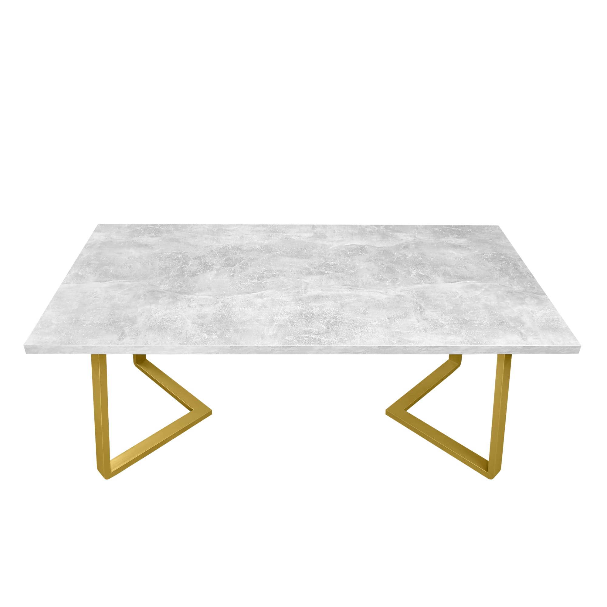 Masă FRIDA Beton+Golden Legs 180×90