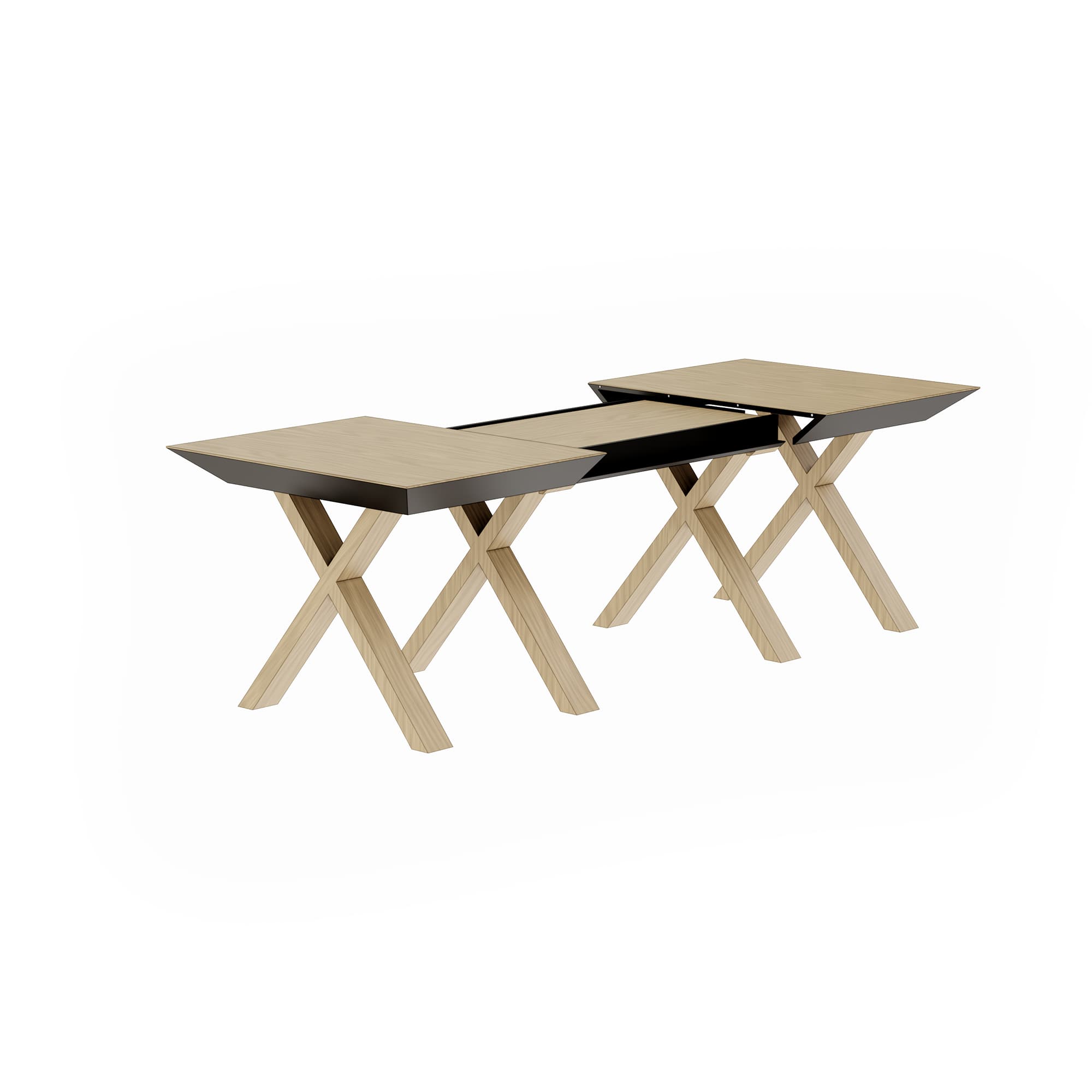 Masă Extensibilă MADRID Natural Wood