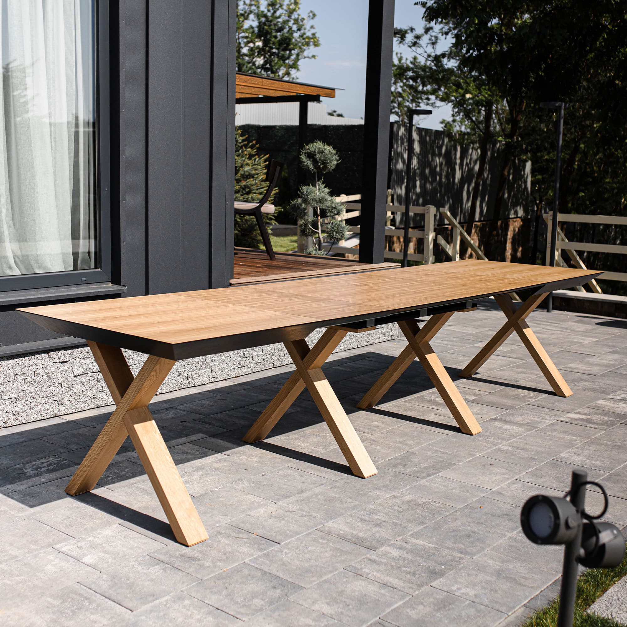 Masă Extensibilă MADRID Natural Wood