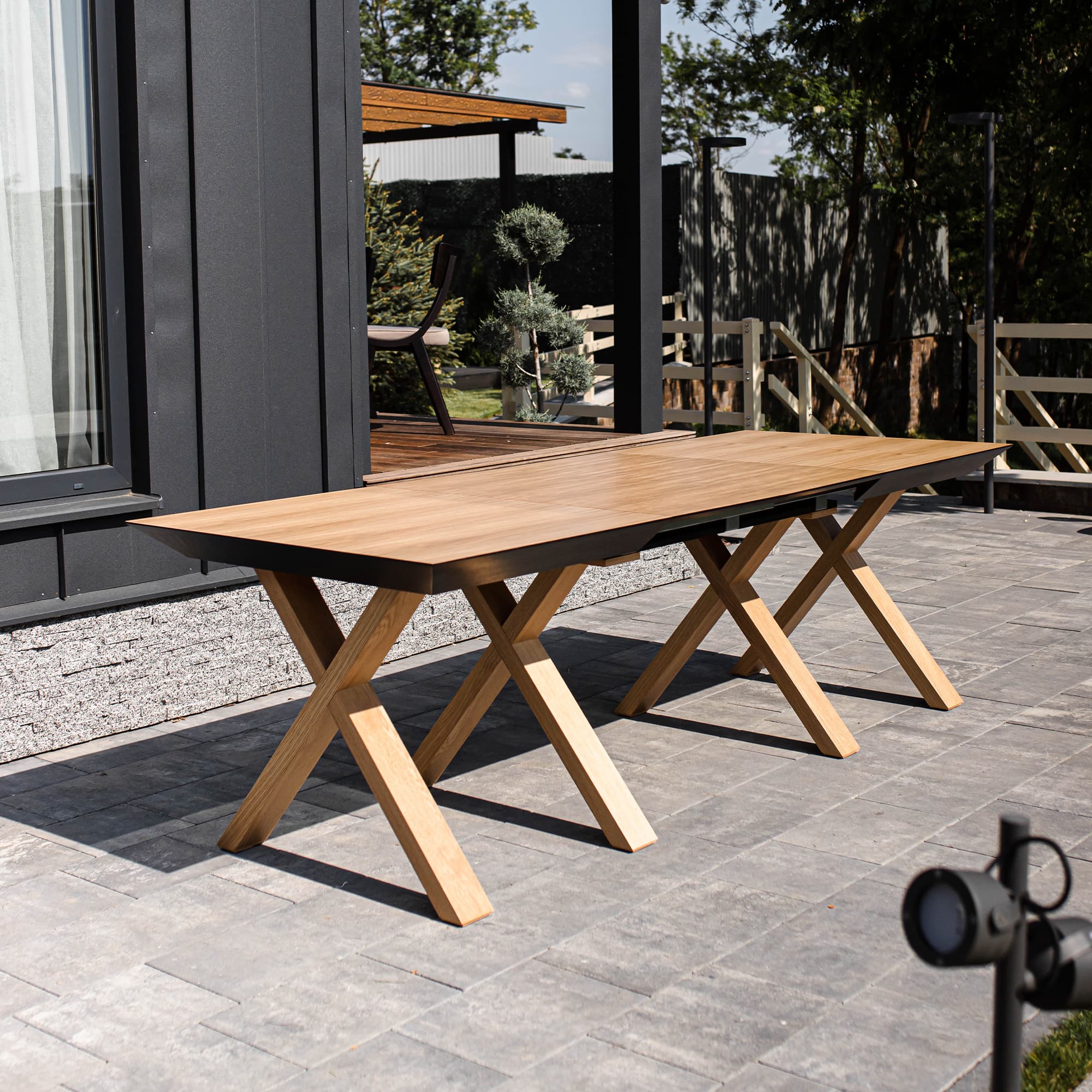 Masă Extensibilă MADRID Natural Wood