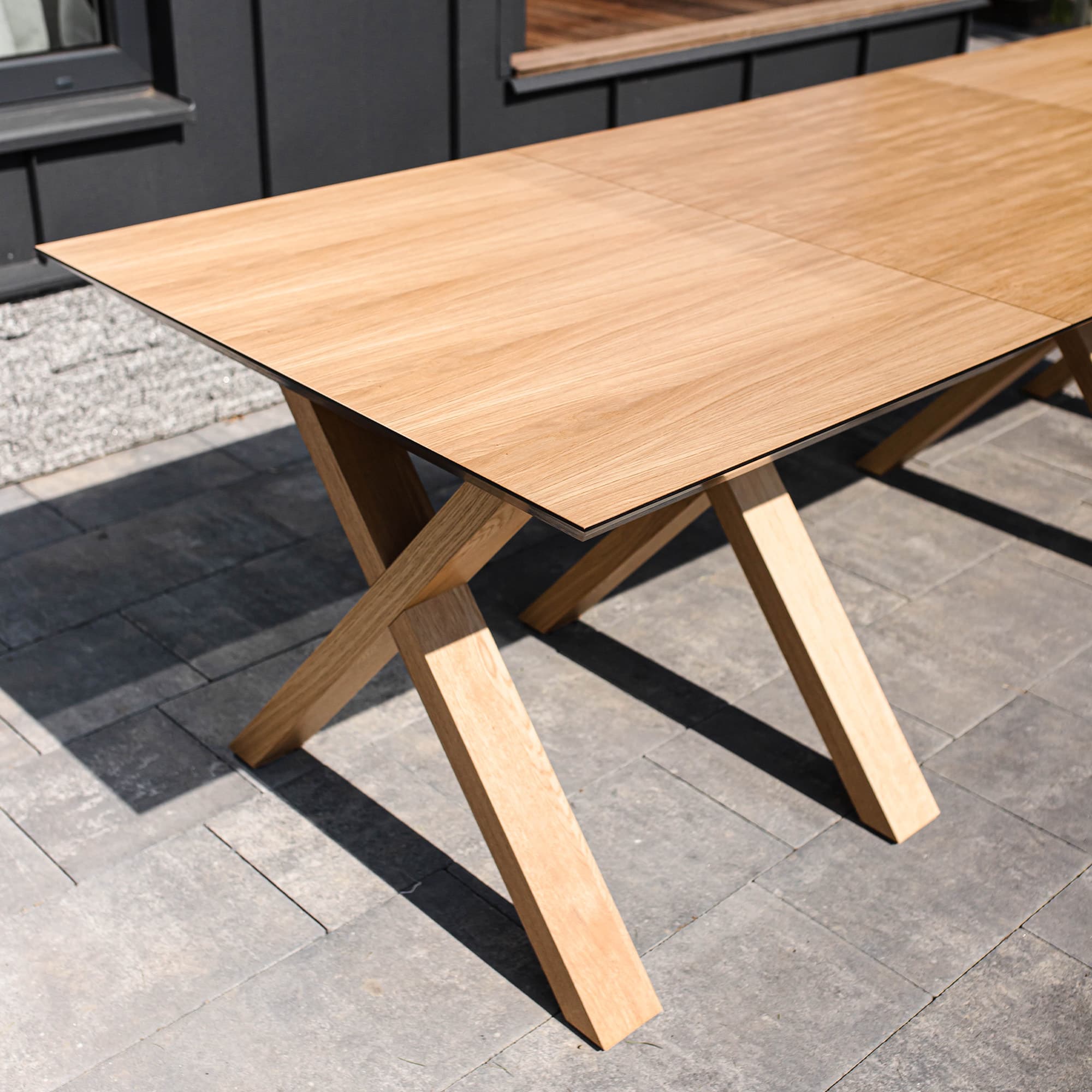 Masă Extensibilă MADRID Natural Wood