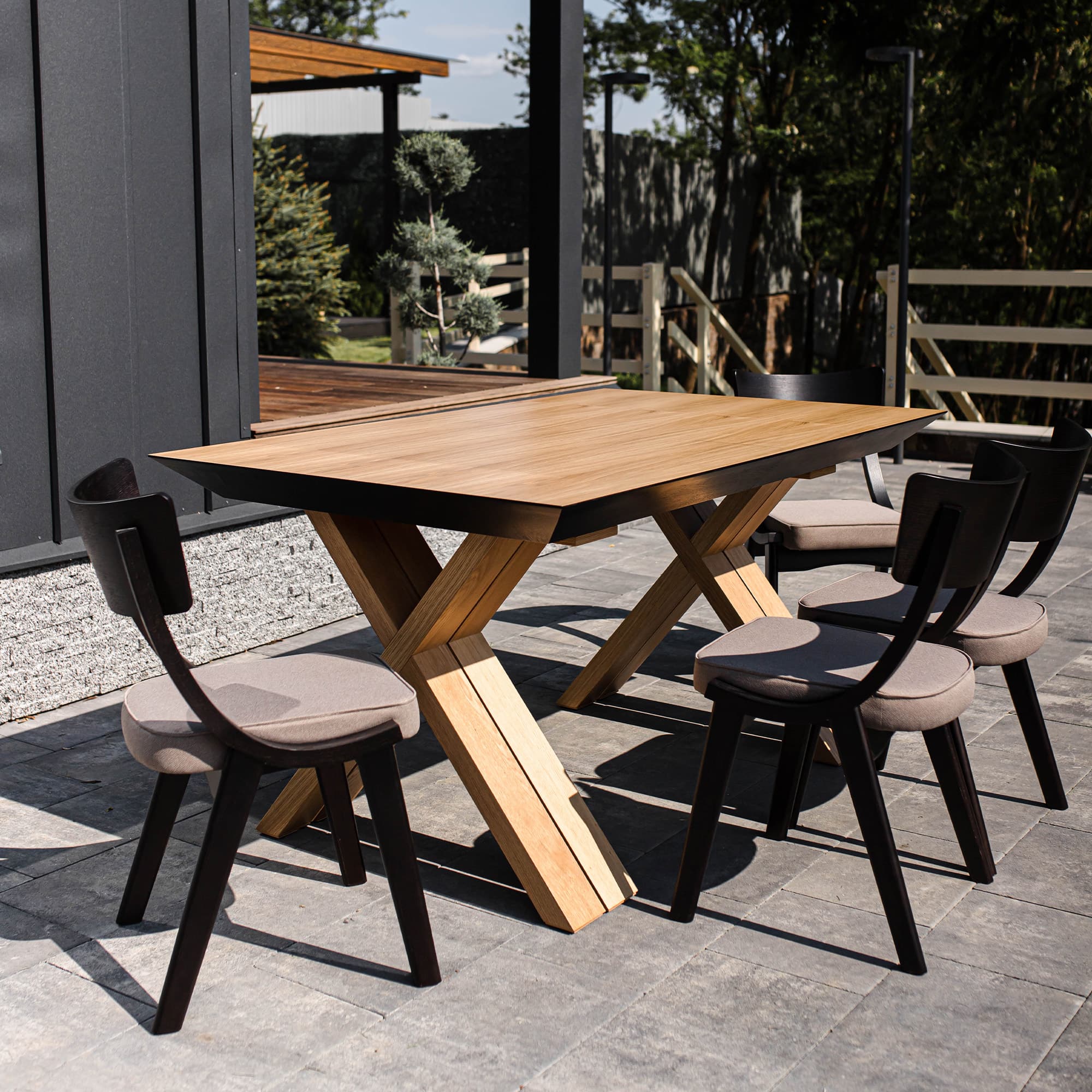 Masă Extensibilă MADRID Natural Wood
