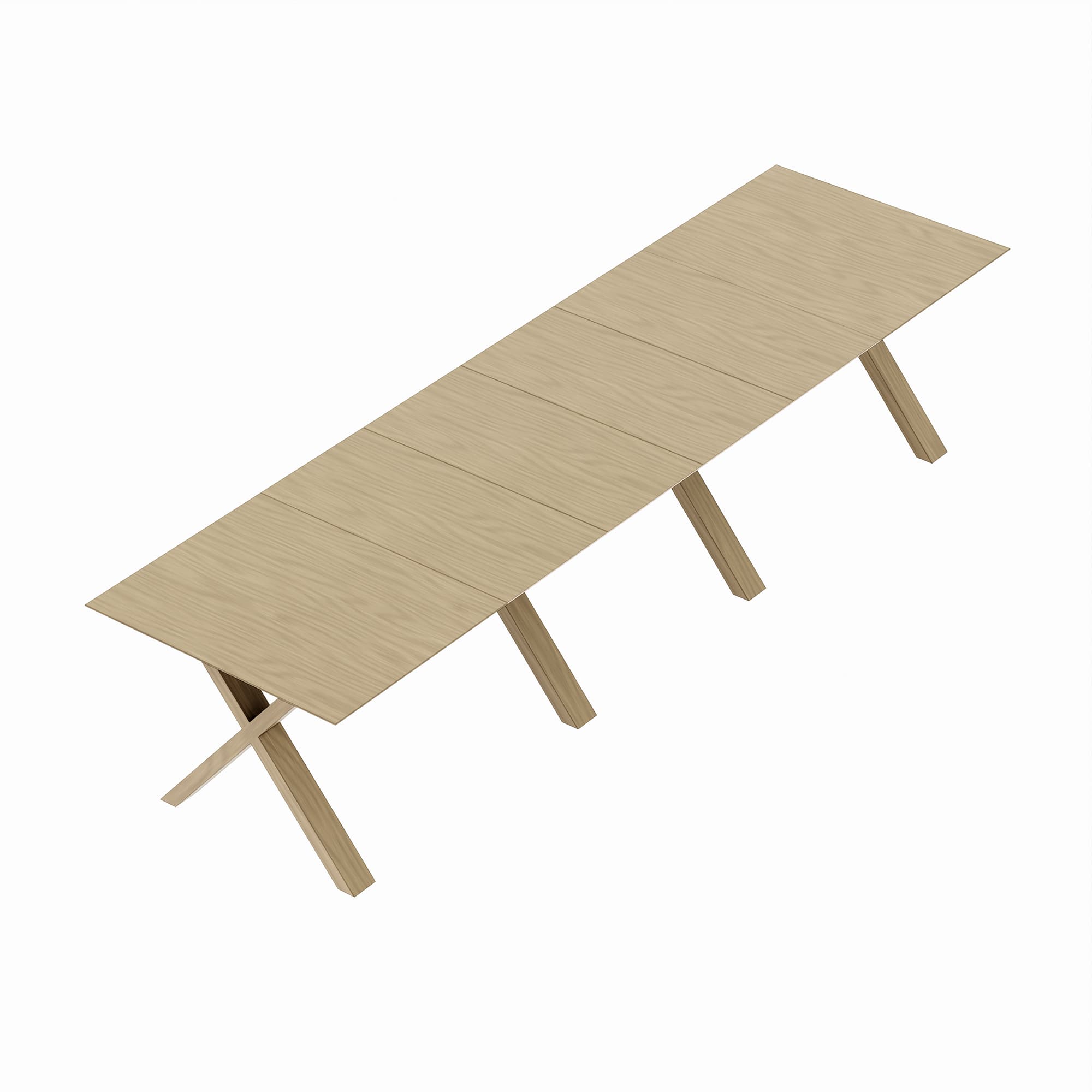 Masă Extensibilă MADRID Natural Wood
