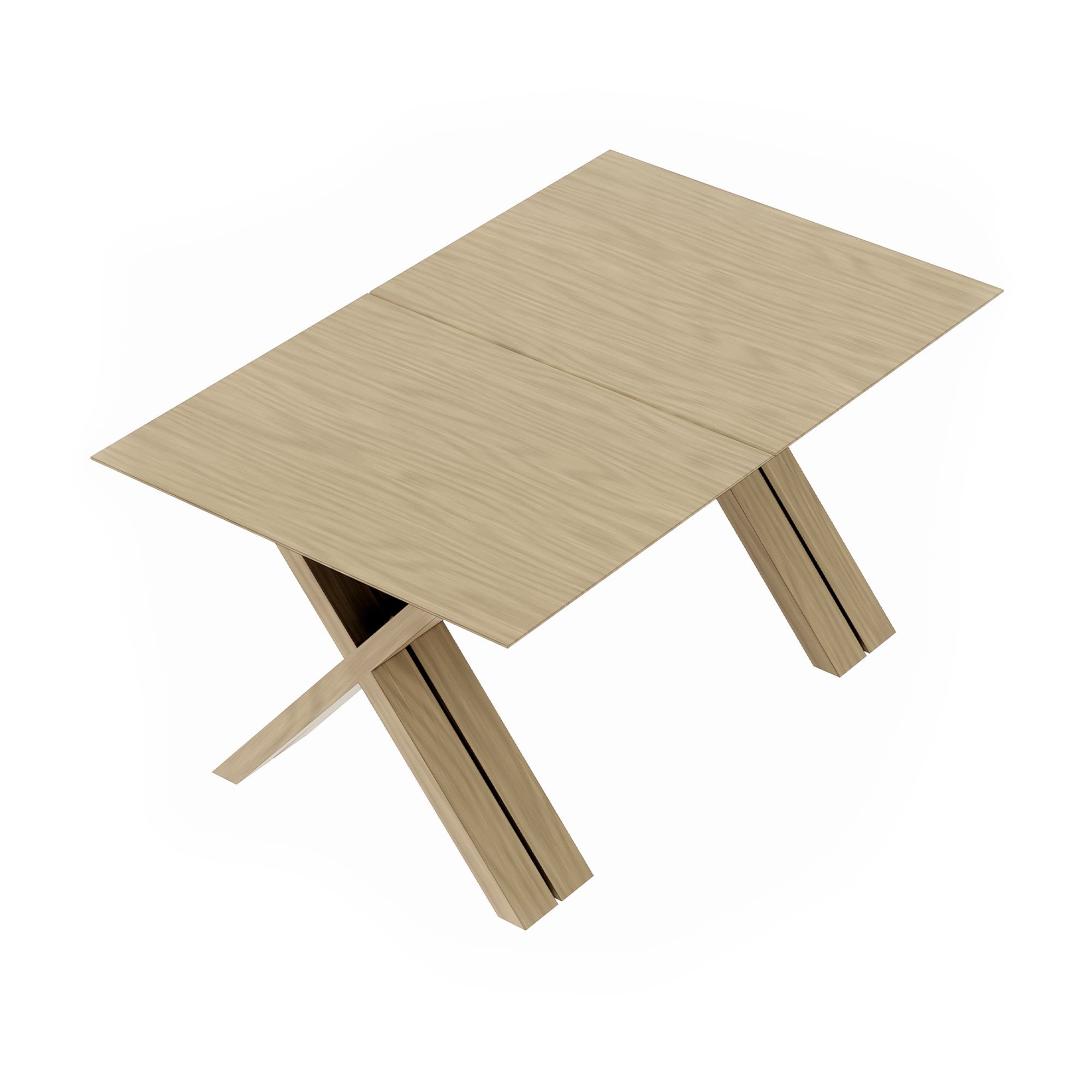 Masă Extensibilă MADRID Natural Wood