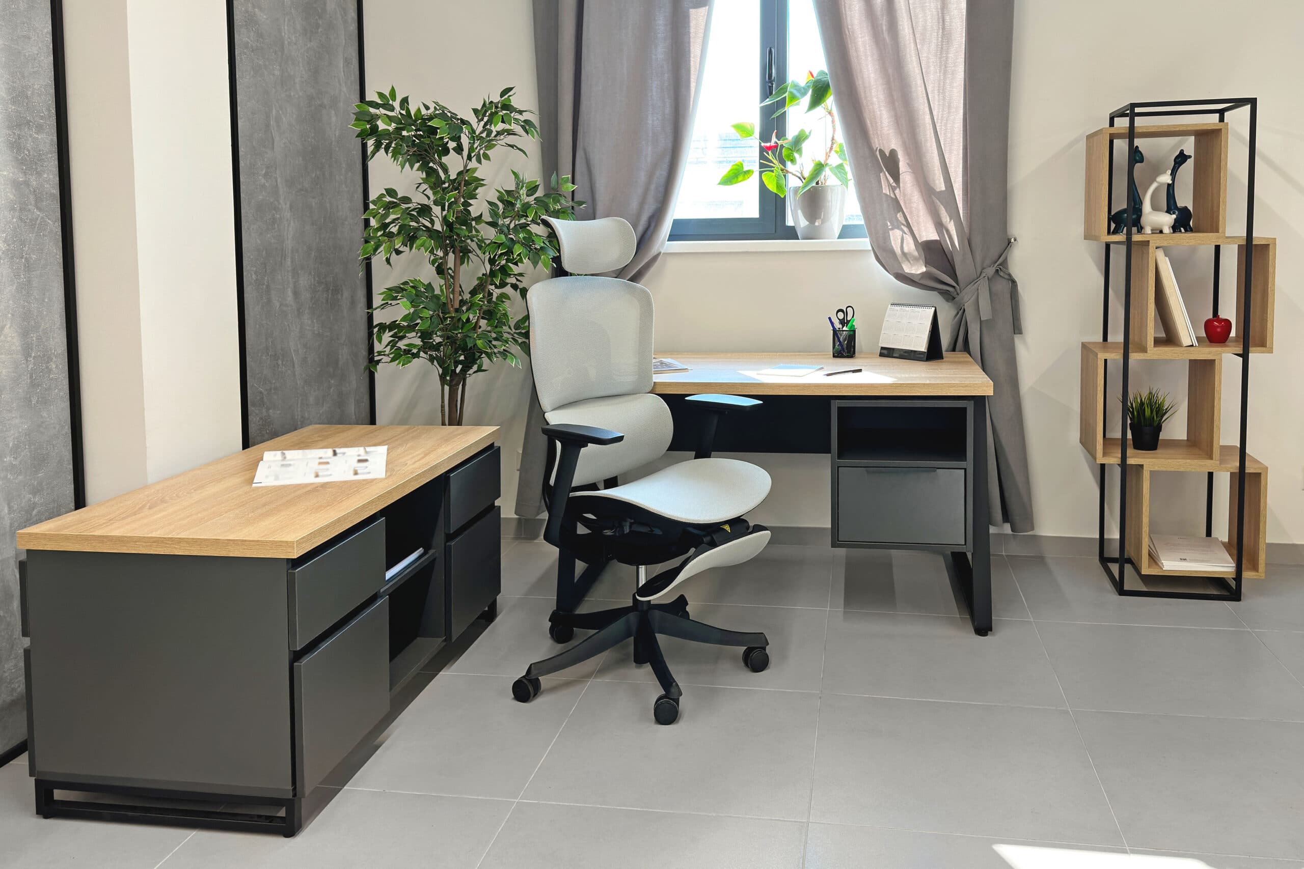 Fotoliu Birou A98-QW~Grey