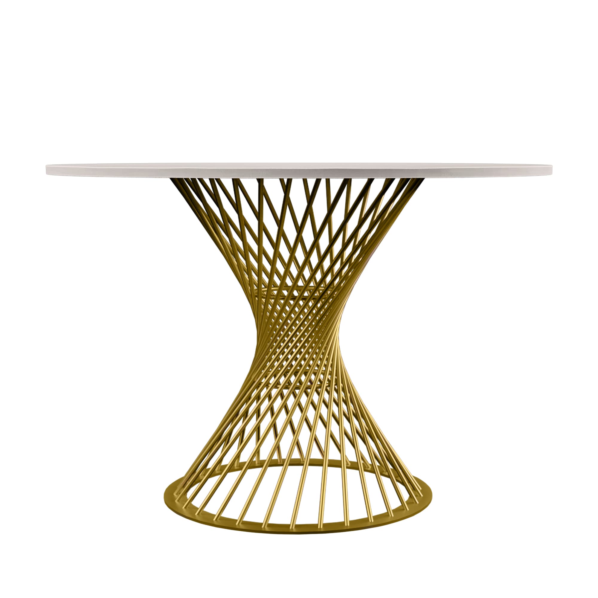 Masă FELICIA  Mătase+Golden Leg ∅100