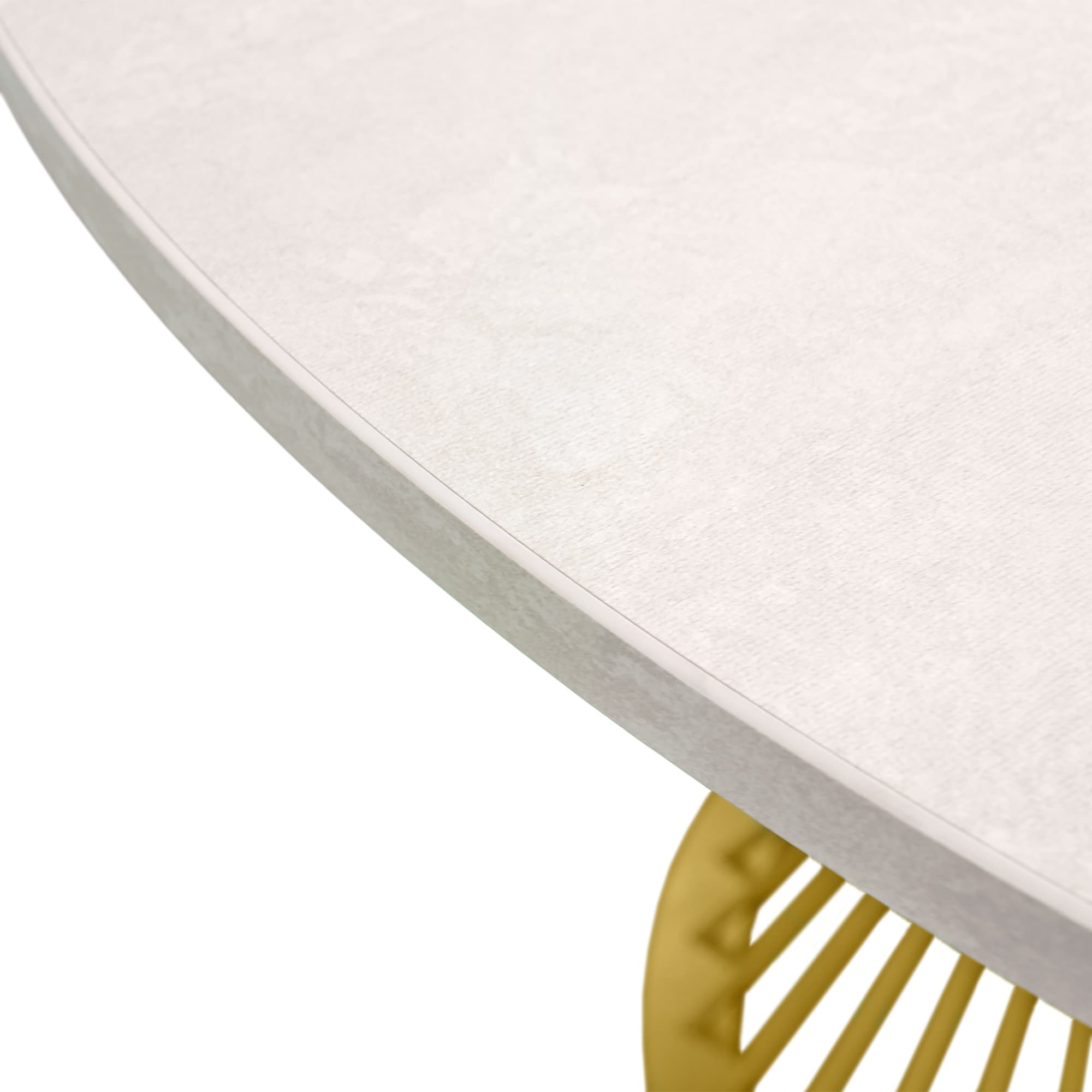 Masă FELICIA  Mătase+Golden Leg ∅100