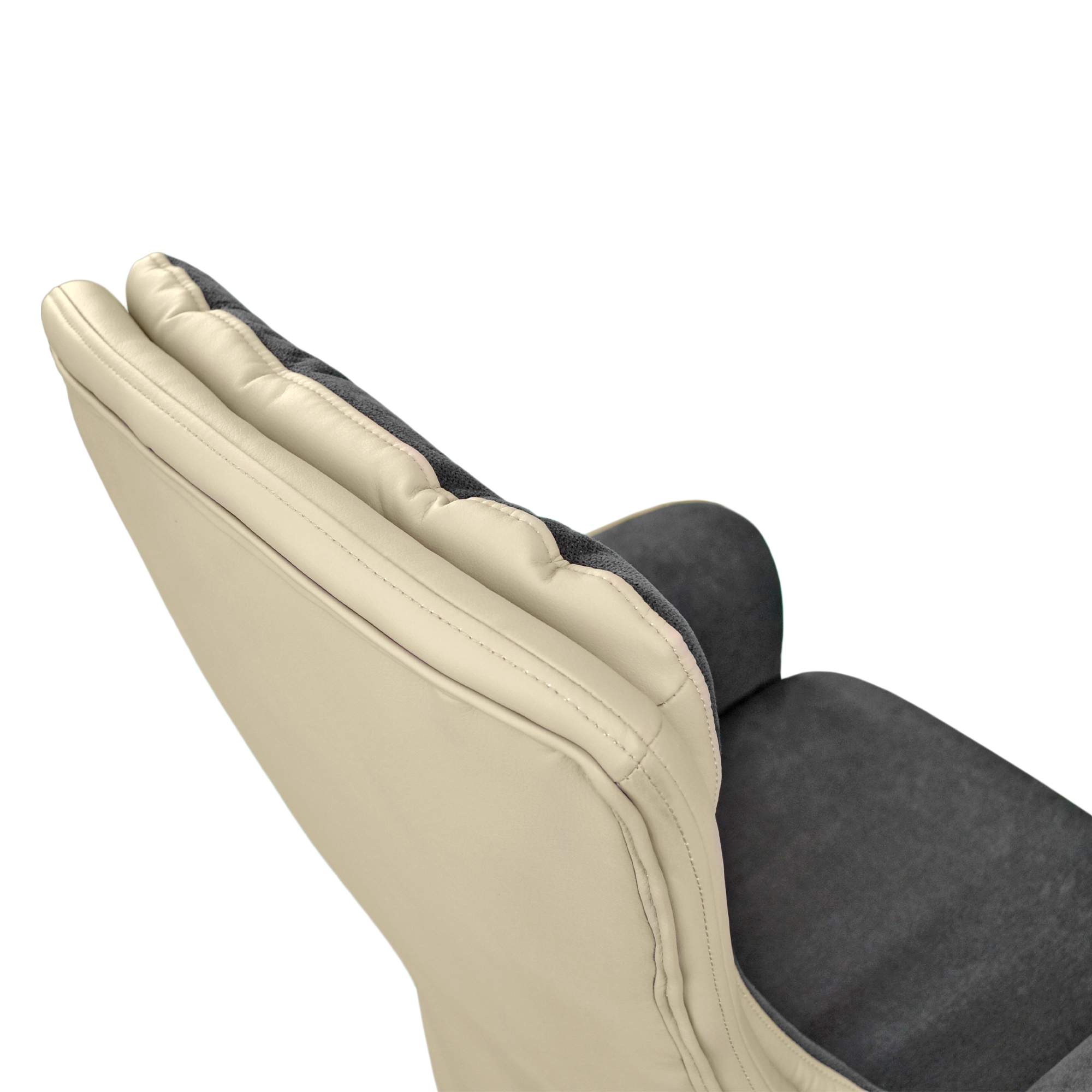 Fotoliu Birou FRODO Dark Grey/Beige