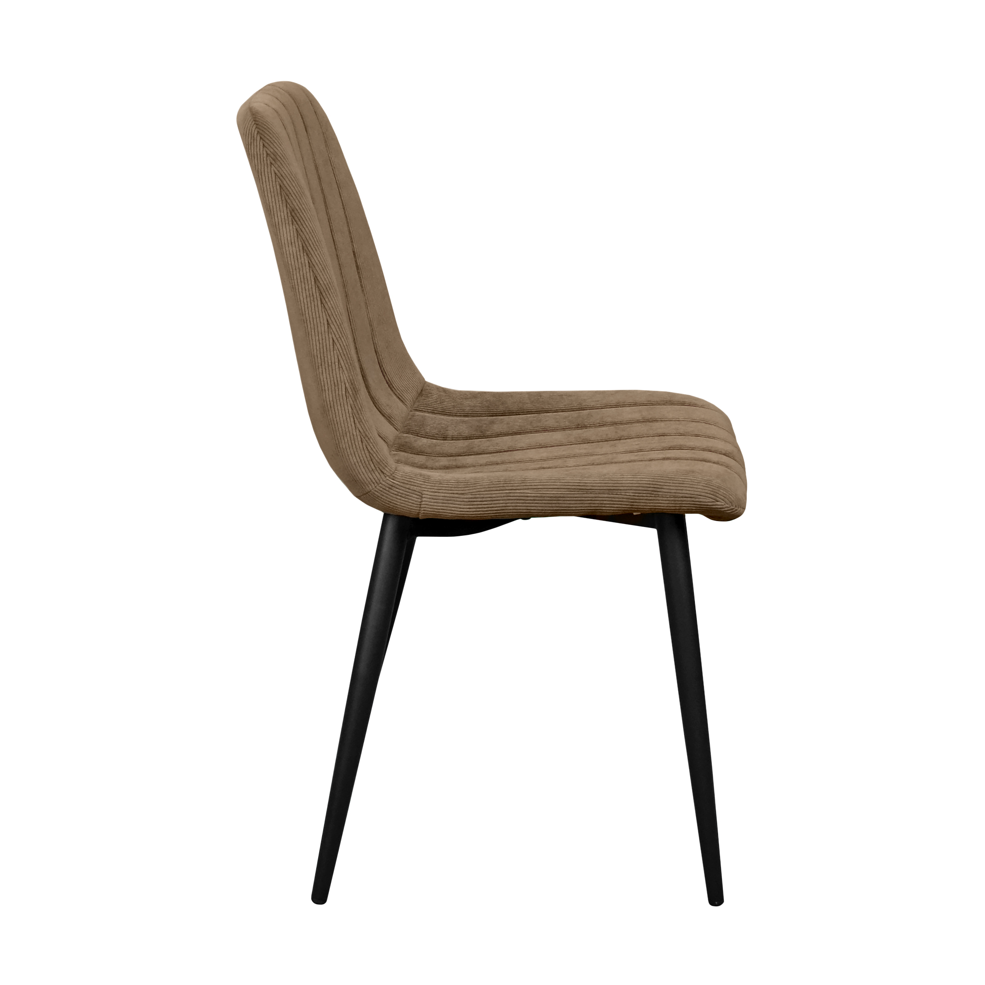 Scaun DC-90 BGF166-7 Brown Velvet+Black Legs