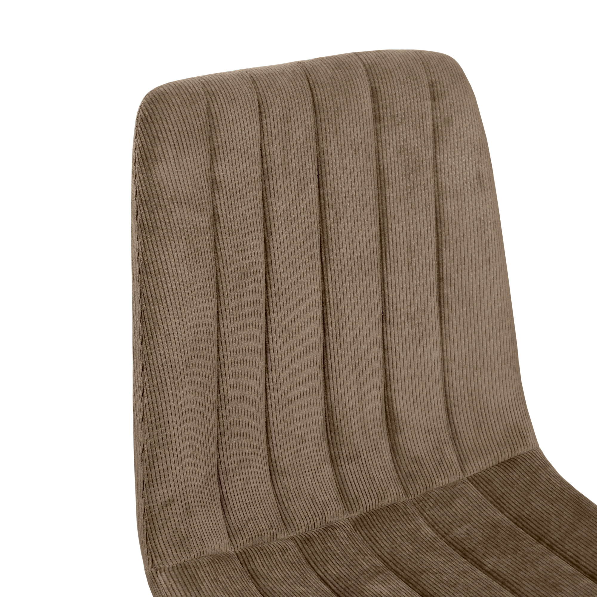 Scaun DC-90 BGF166-7 Brown Velvet+Black Legs