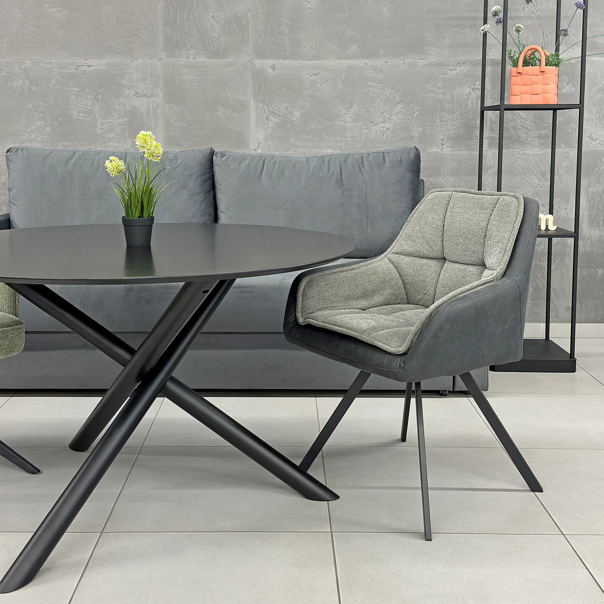 Scaun LINEN Grey