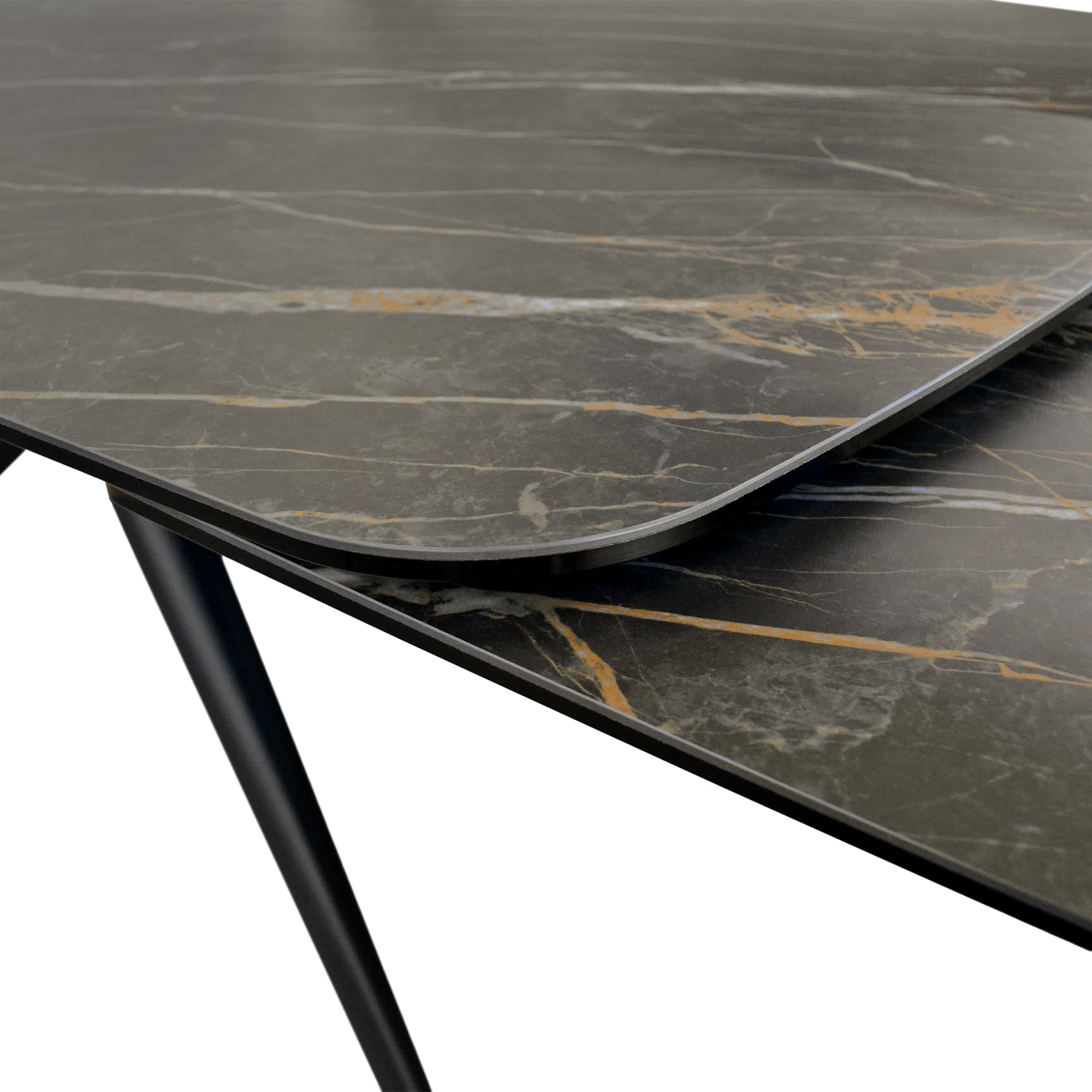 Masă Extensibilă ASIA Black Gold 180/230/280×98