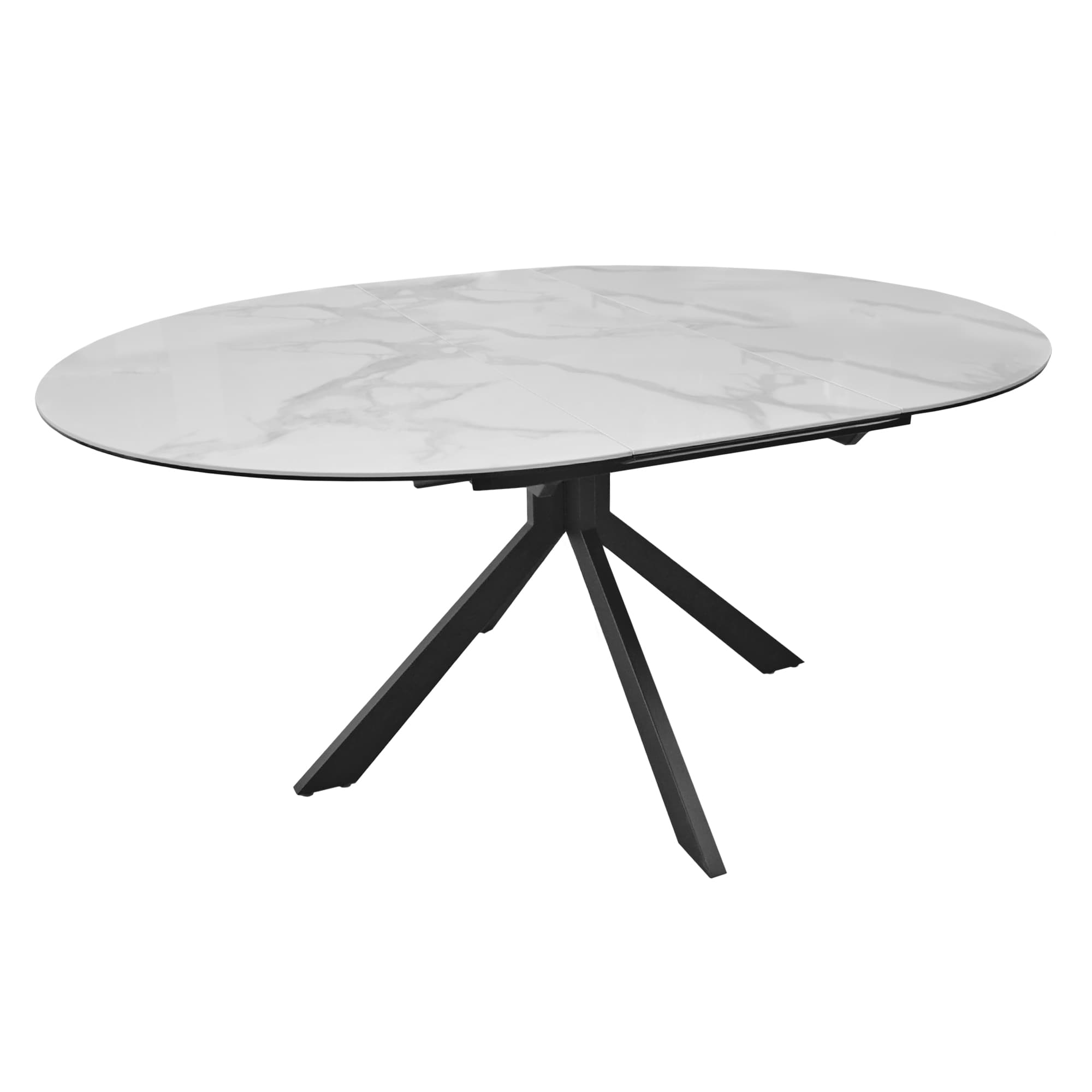 Masă Extensibilă PINA White Ø130