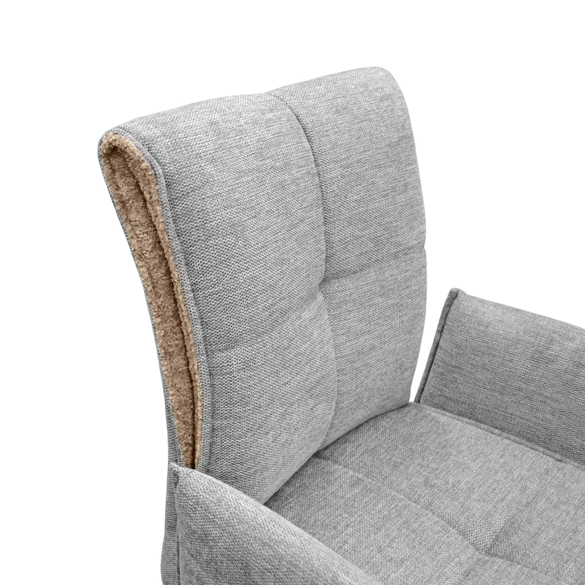 Scaun Lorenz Arm Grey