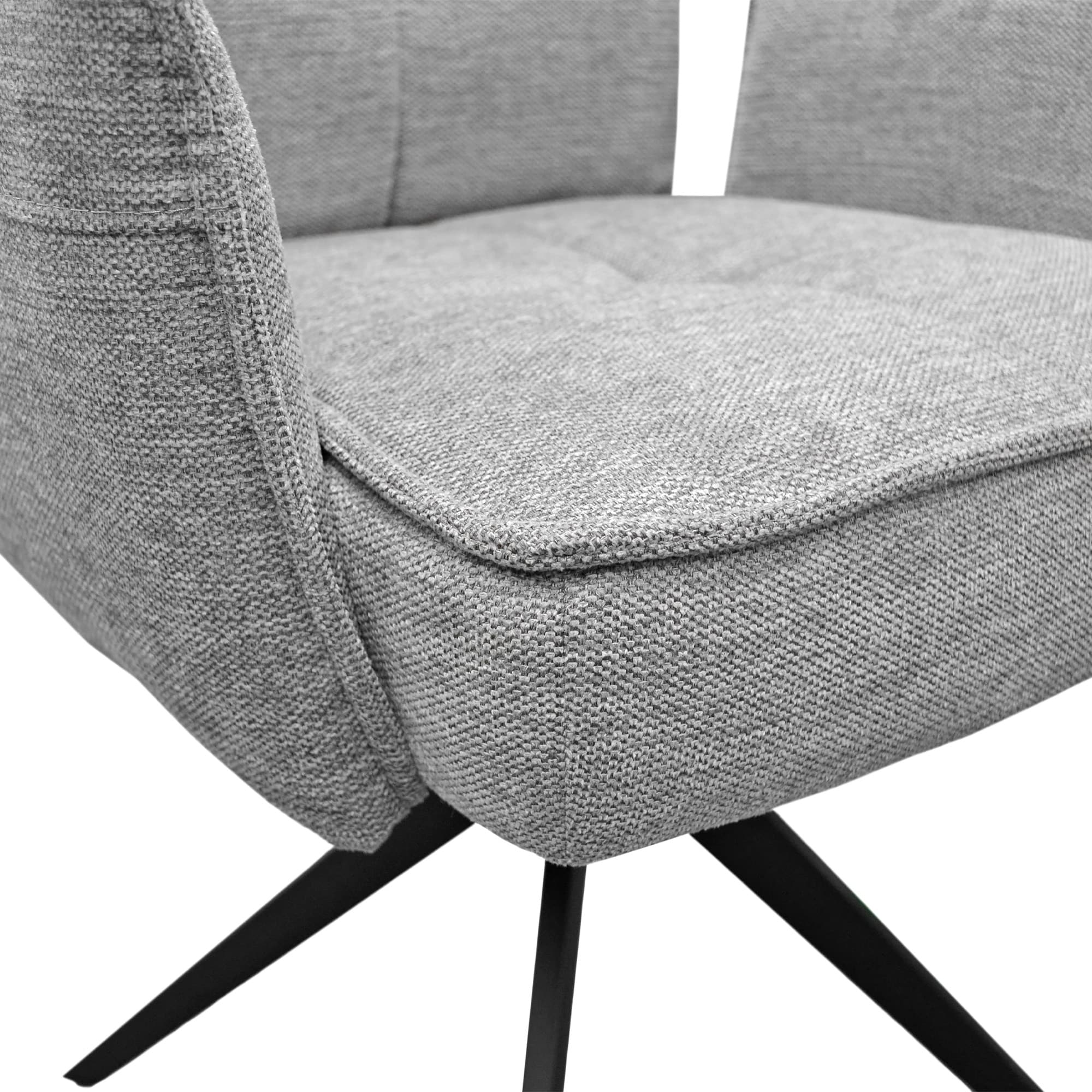 Scaun Lorenz Arm Grey