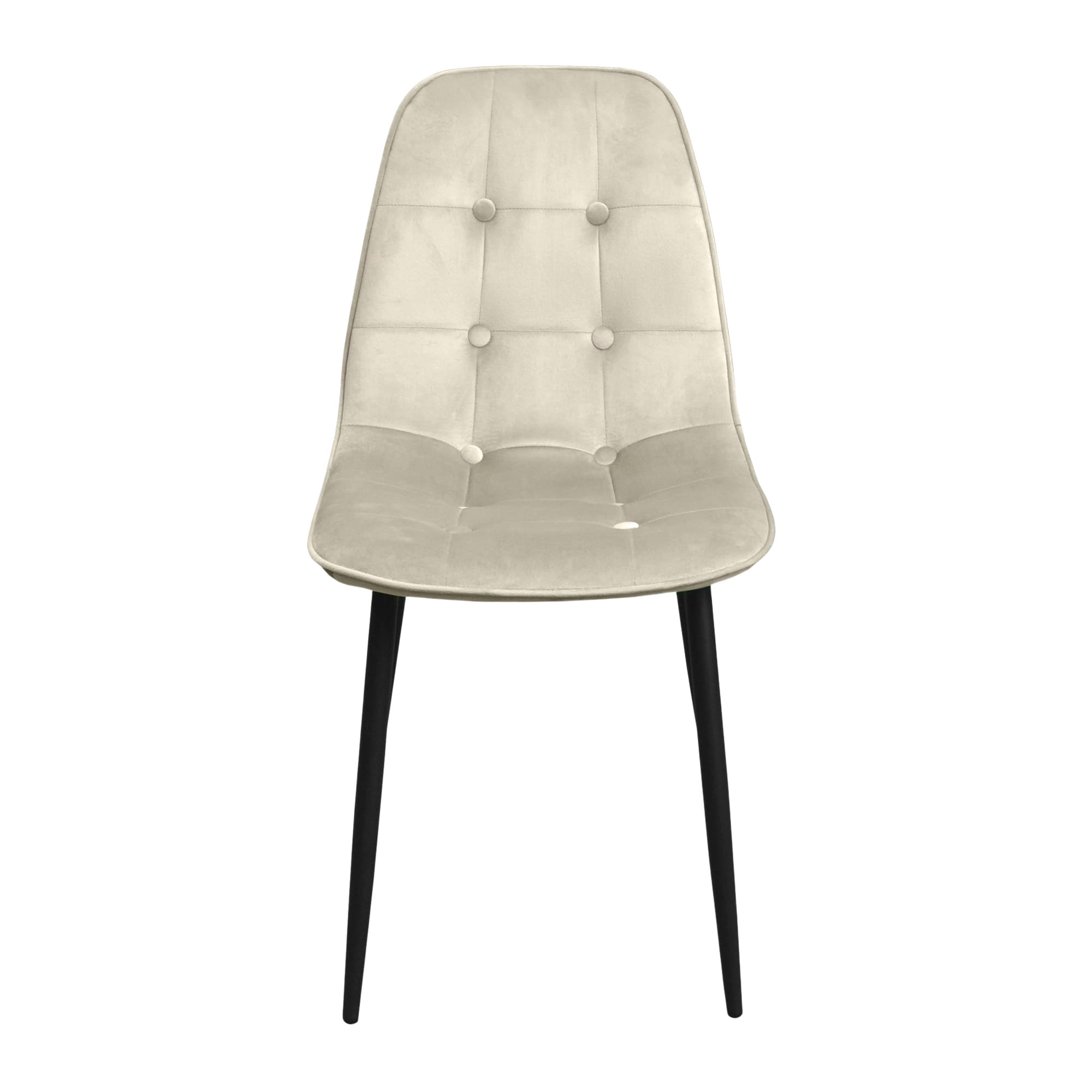 M-01-3 (Hlr-14) Catifea Grey/Beige+Black Legs Scaun