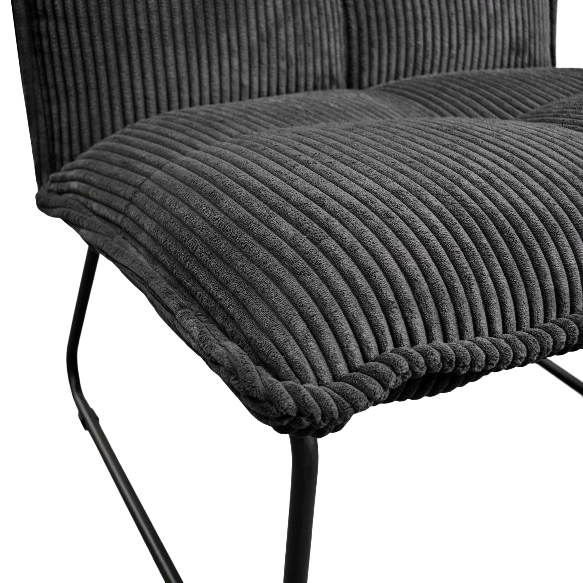 Fotoliu BRONX Black Velvet