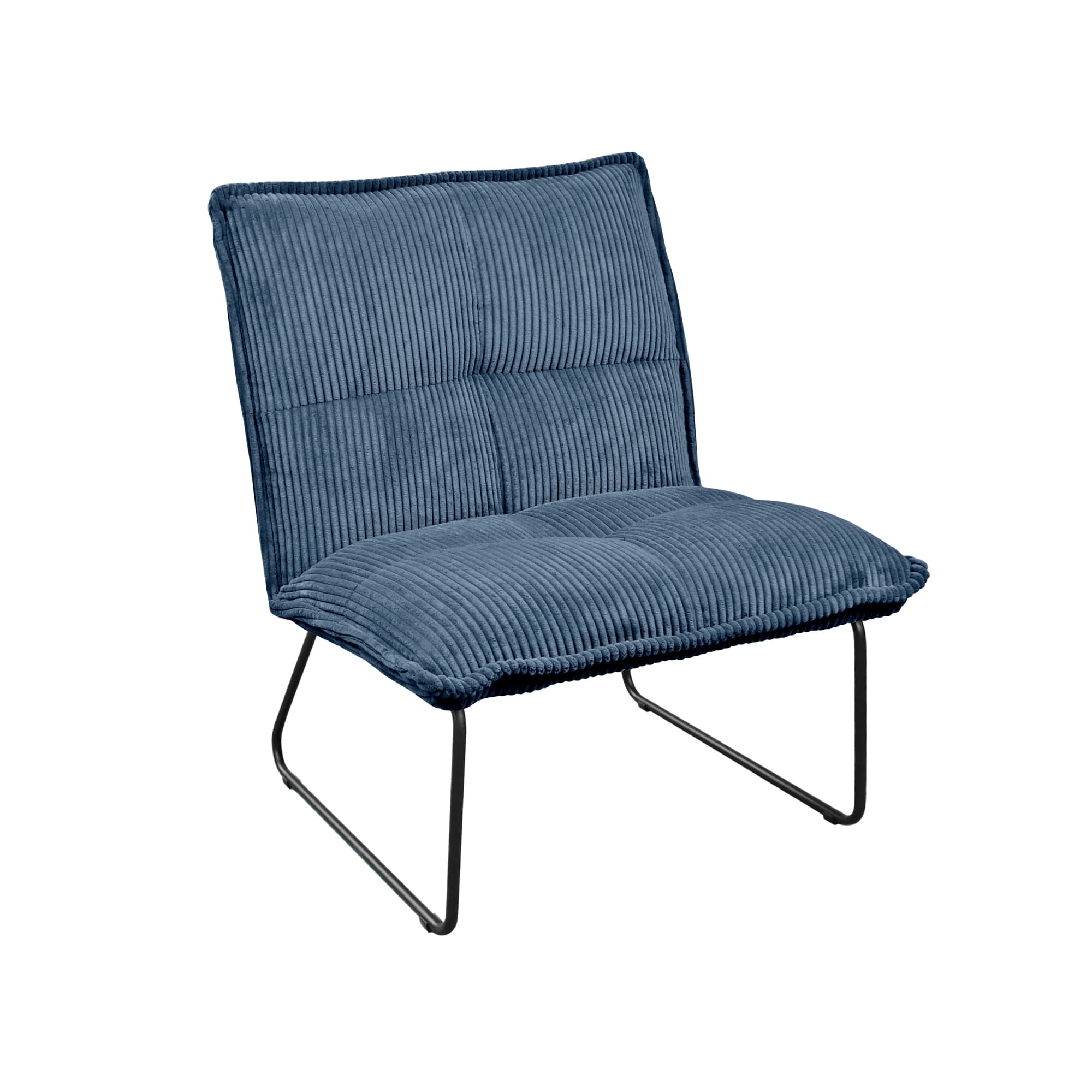 Fotoliu BRONX Blue Velvet