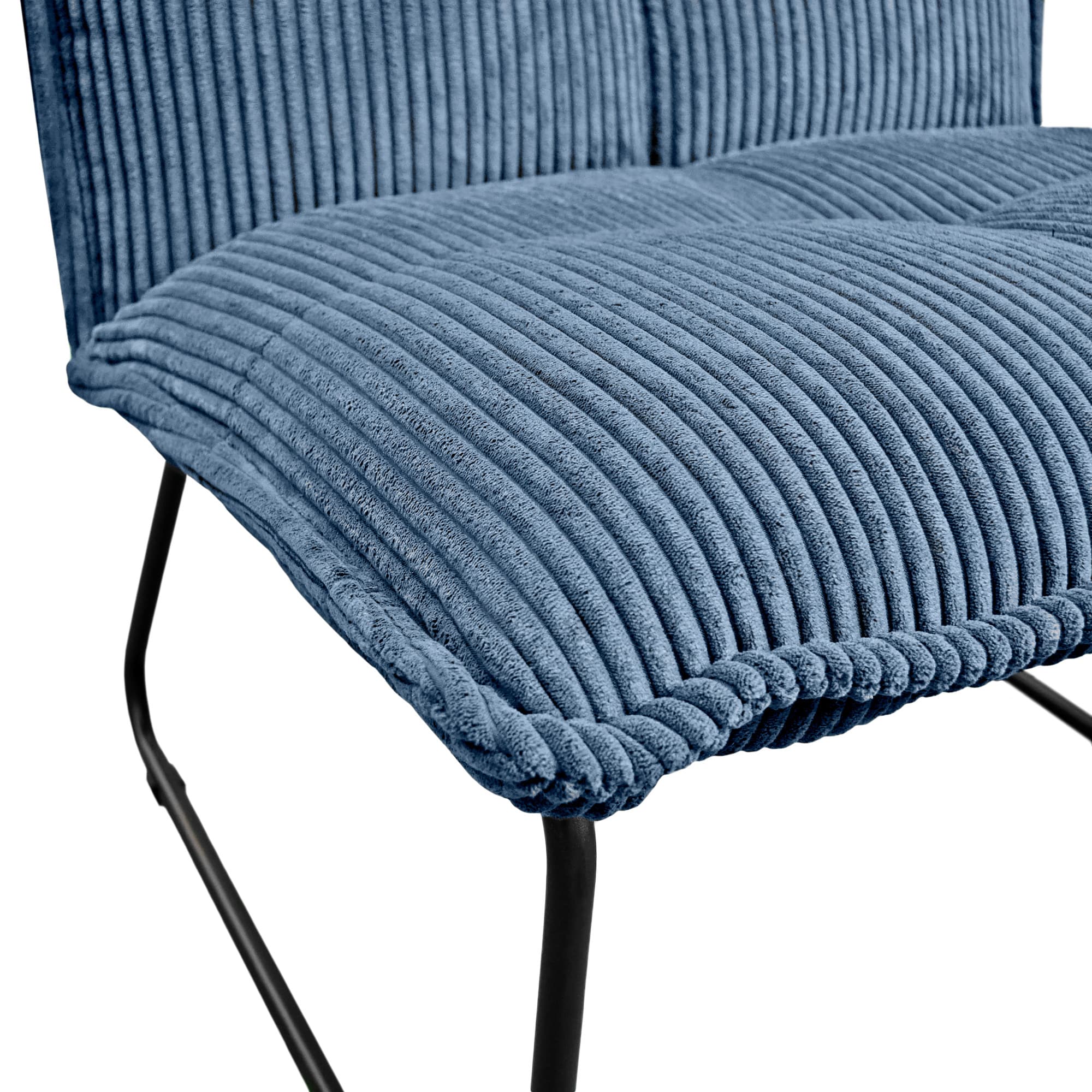 Fotoliu BRONX Blue Velvet