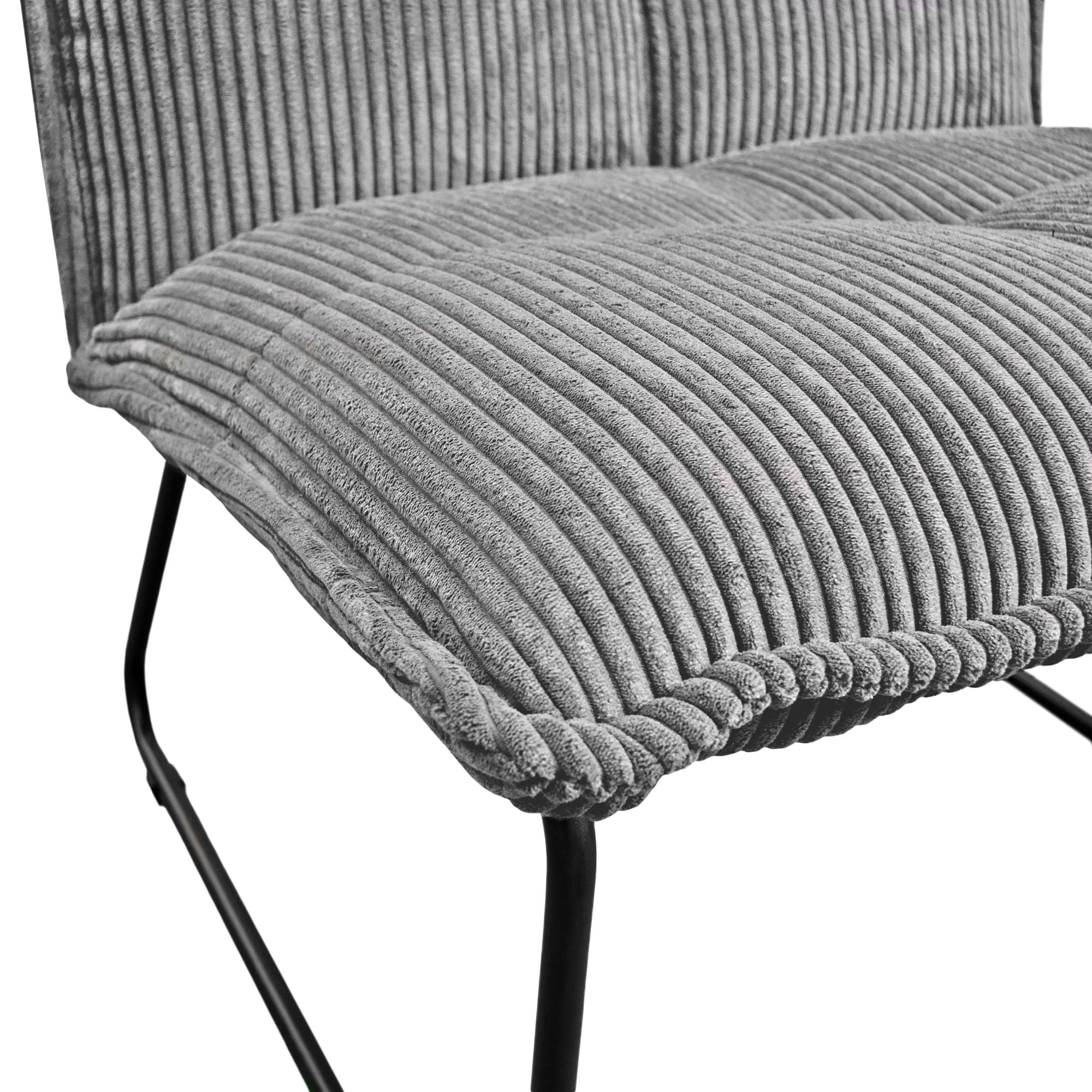 Fotoliu BRONX Grey Velvet