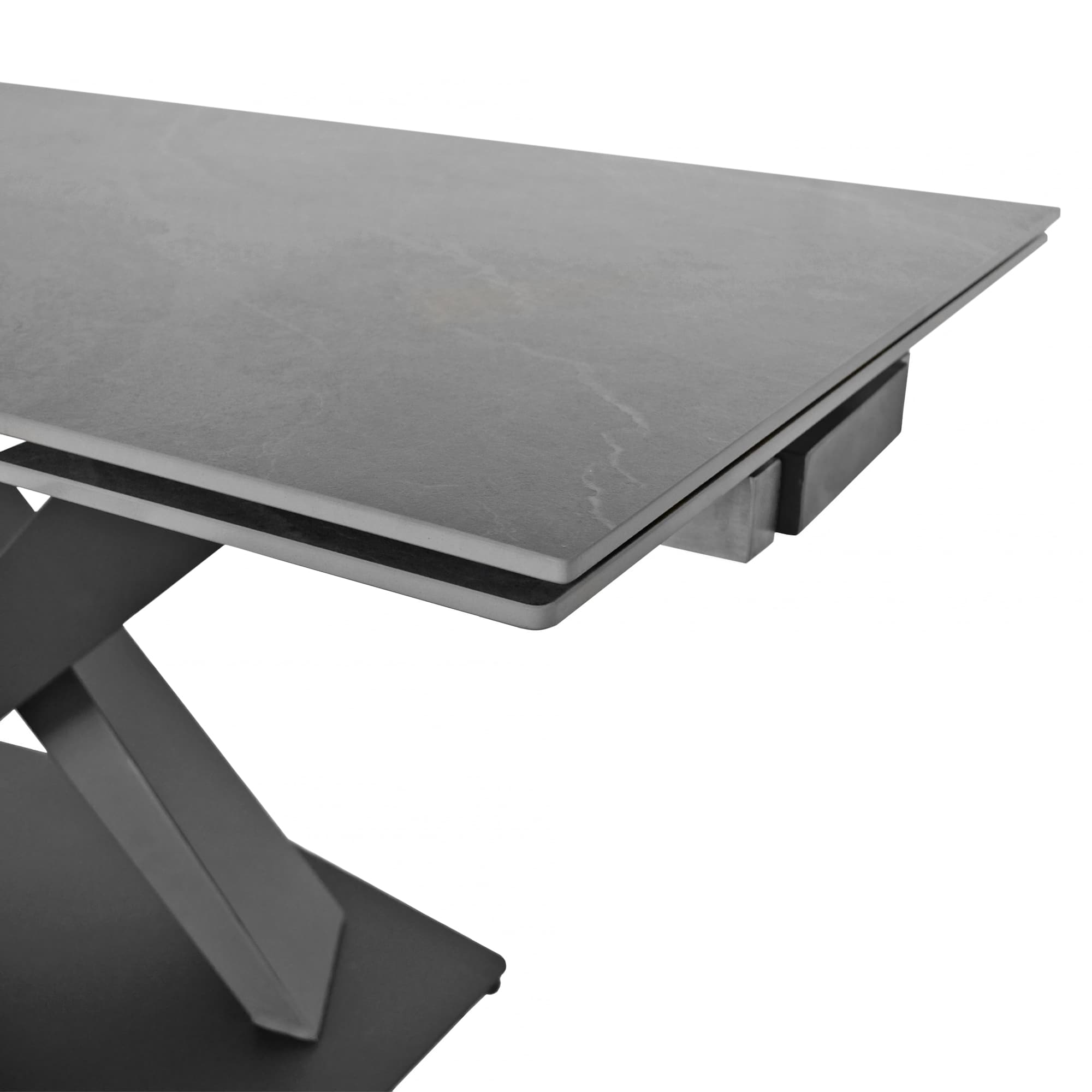 Masă extensibilă HELIOS Grey