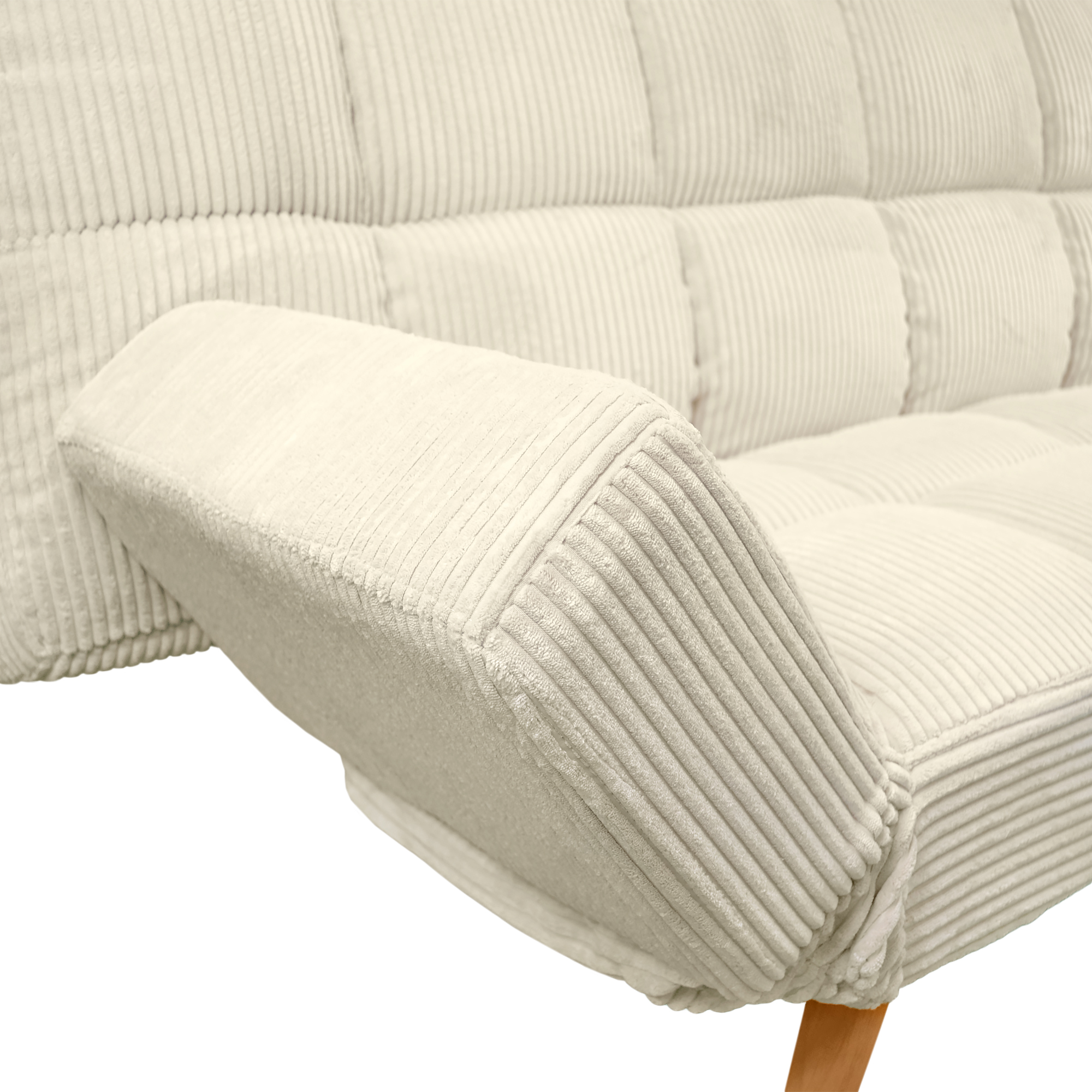 Canapea Extensibilă LM-58 White Velvet