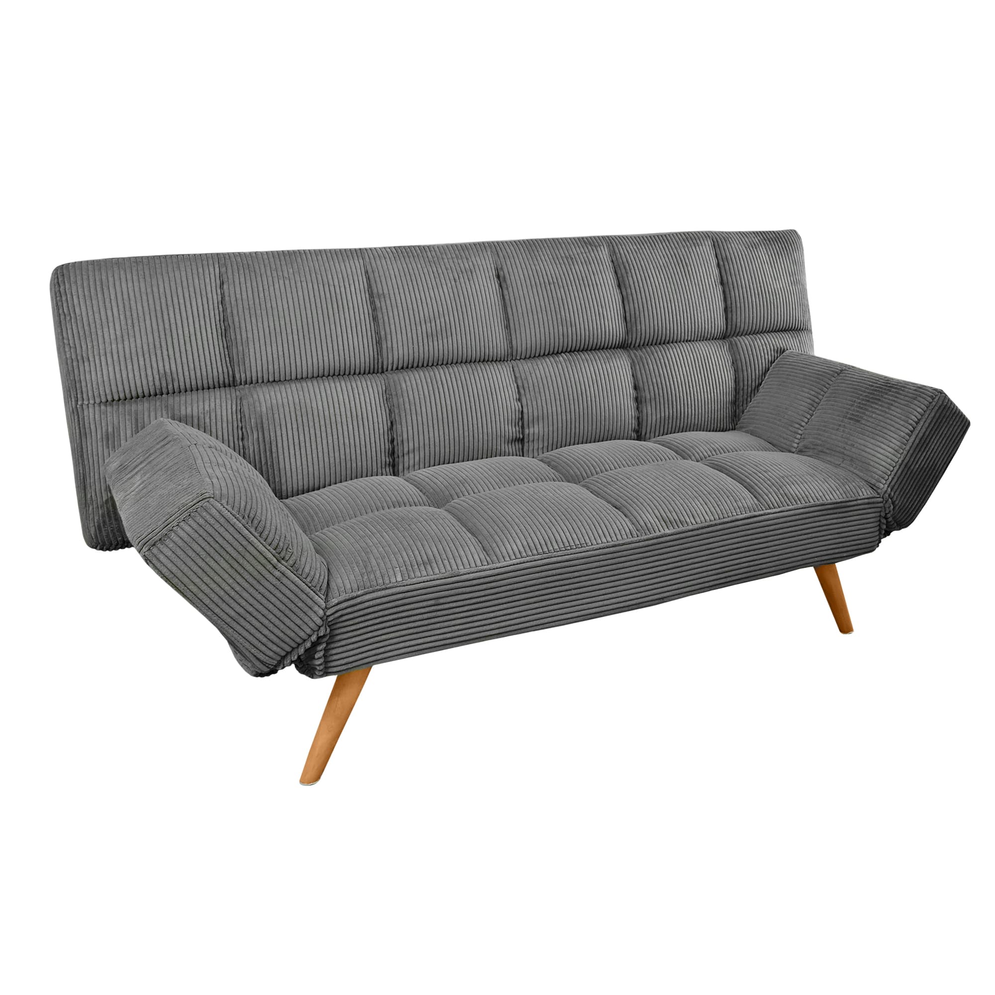 Canapea Extensibilă LM-58 Dark Grey Velvet