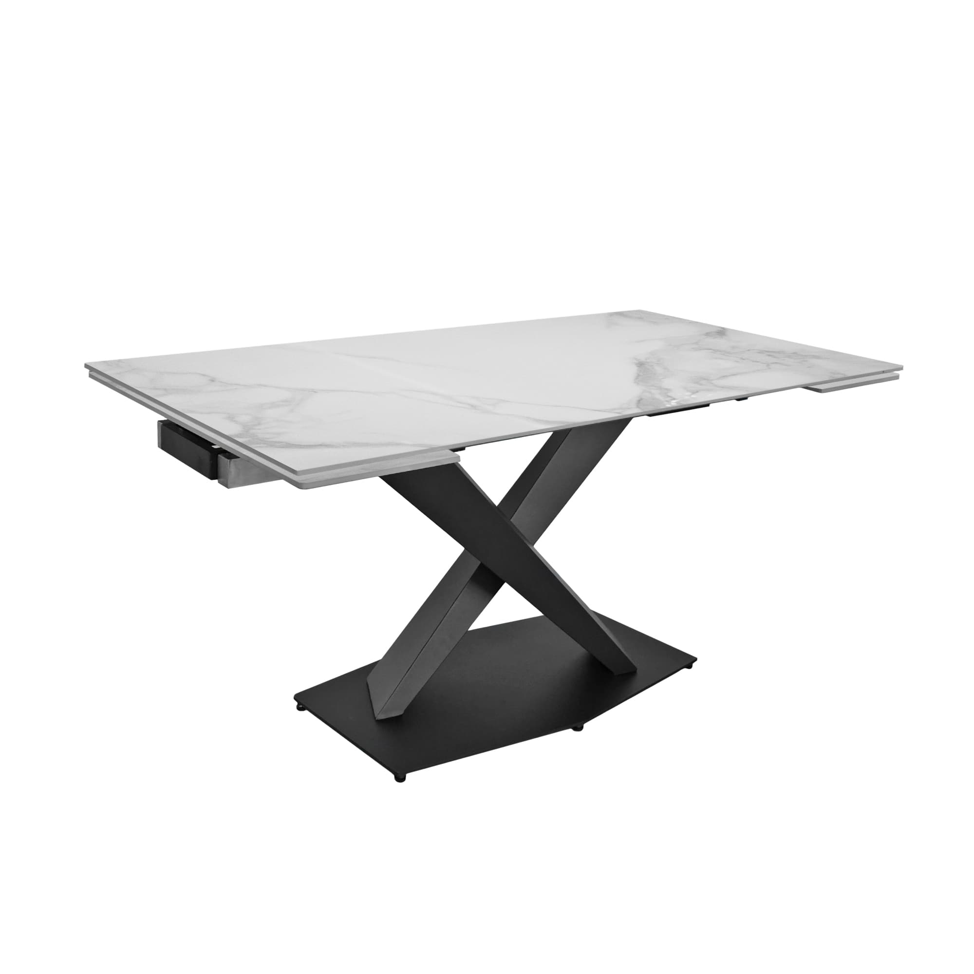Cumpara  Mobilier pentru bucătărie - Masă extensibilă HELIOS White..