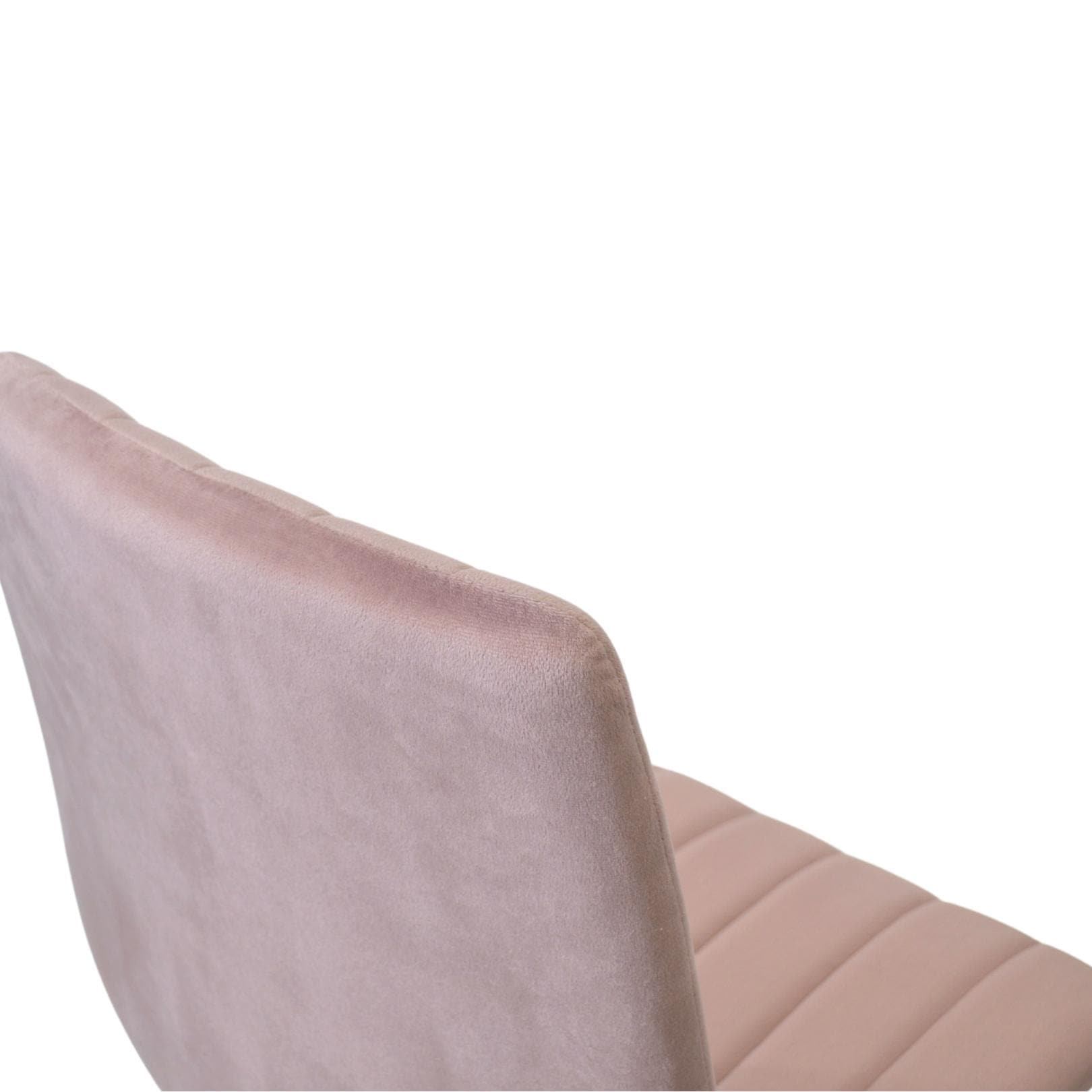 Scaun DC-90P~N25 Catifea Pudra+White Legs