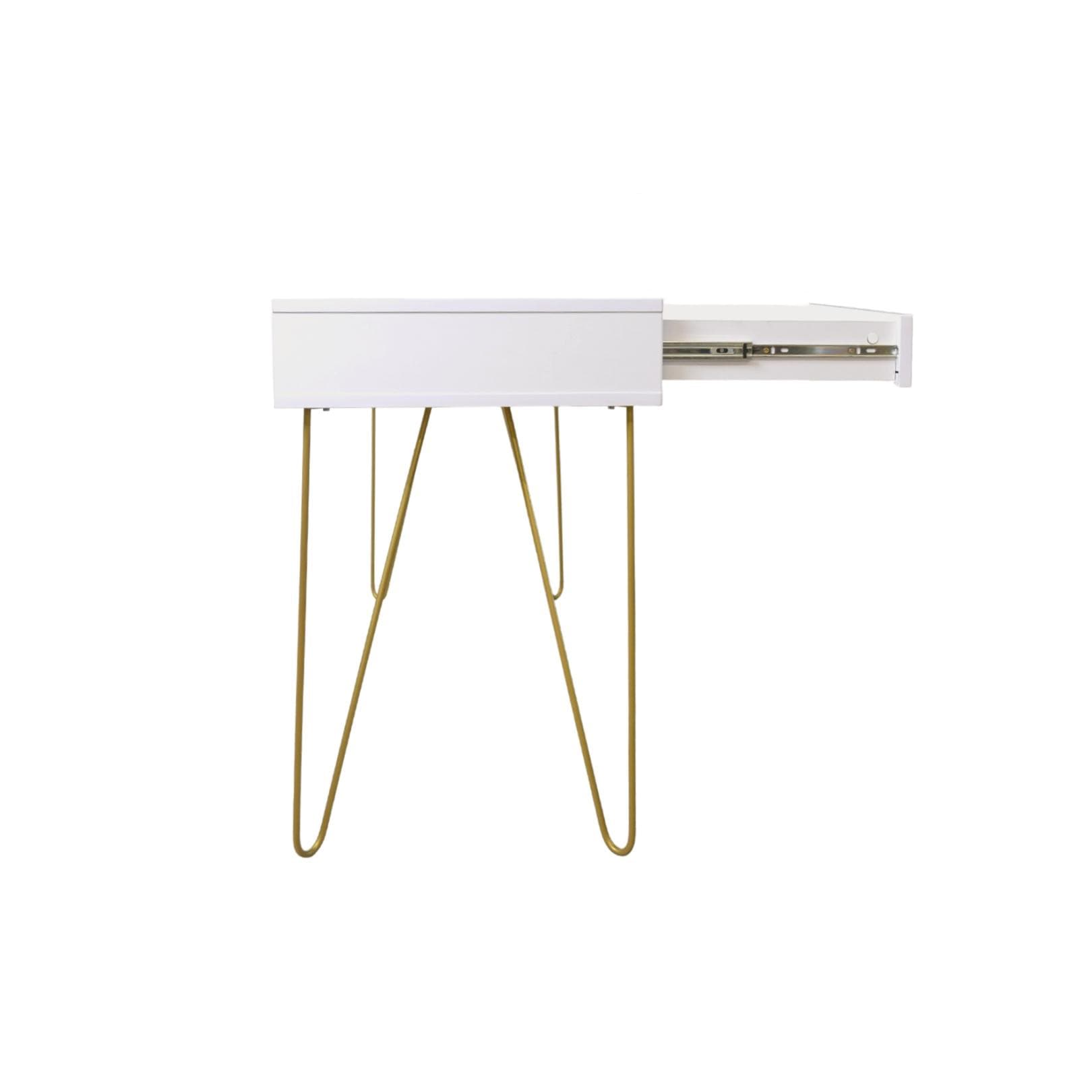 Consolă Mia White/Gold