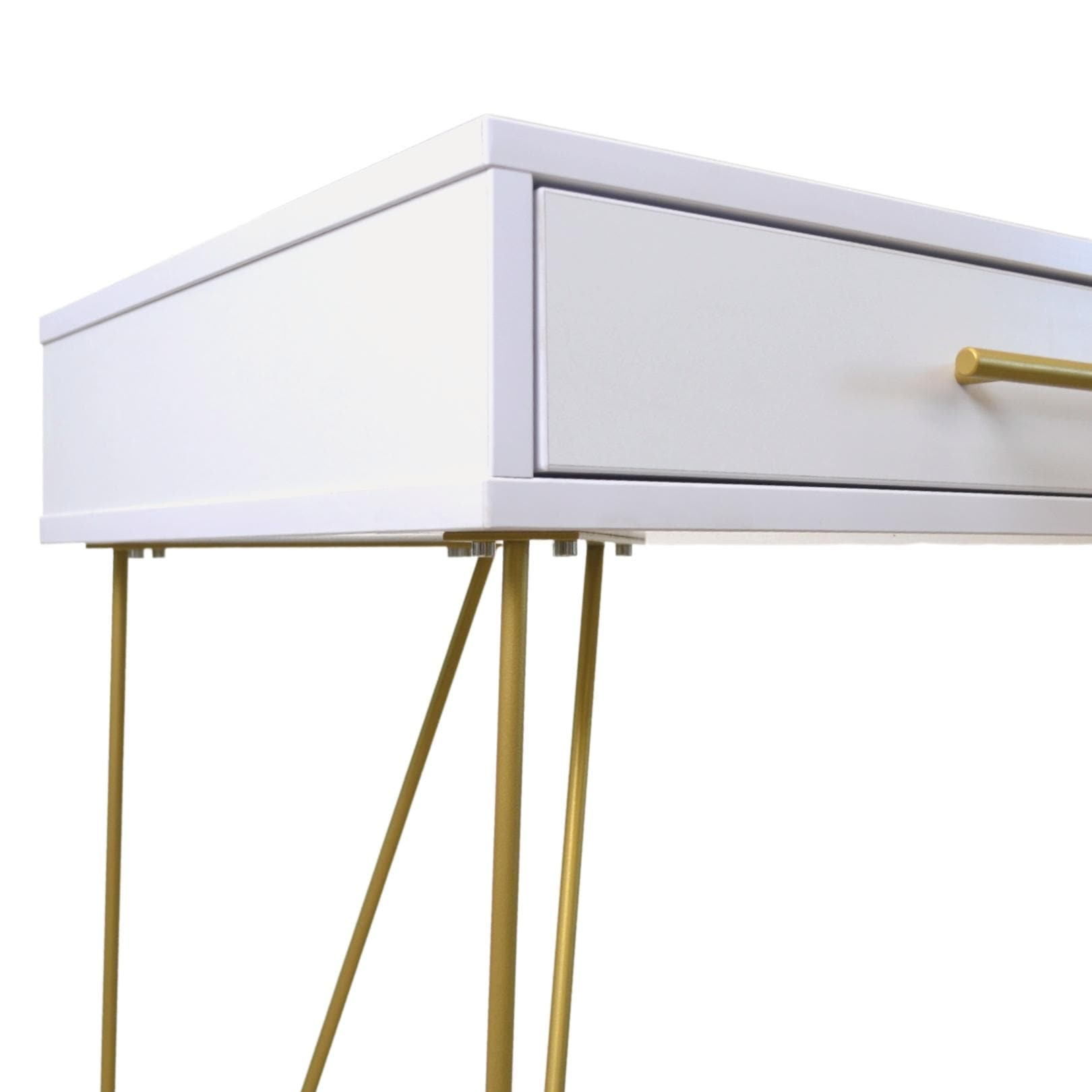 Consolă Mia White/Gold