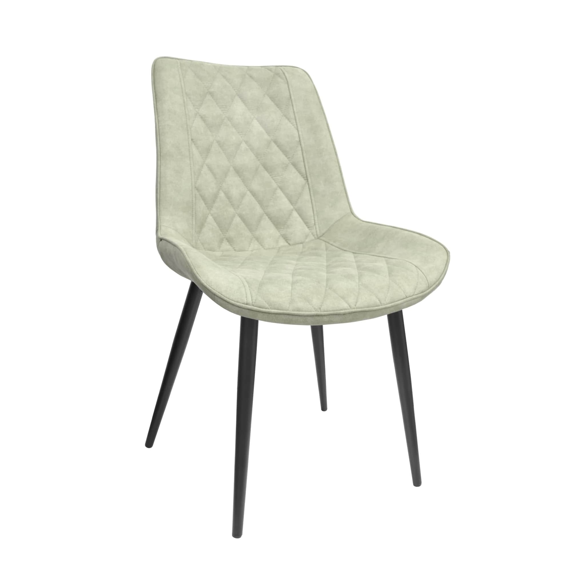 Cumpara  Mobilier pentru bucătărie - Scaun Hans (Caidu-808) Stofa Green+Black Legs..