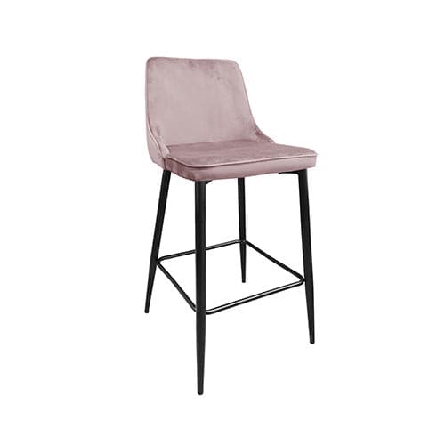 Cumpara  Scaune de bar - Scaun Bar Clasic Pudră..