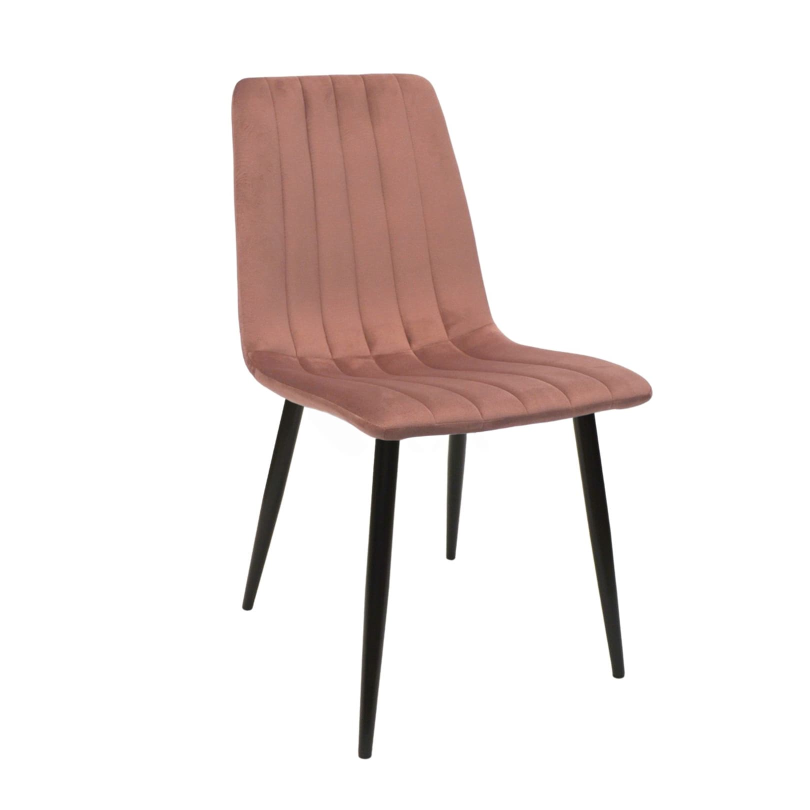 Cumpara  Mobilier pentru bucătărie - Scaun DC-90P~N44 Catifea~Rusty+Black Legs..