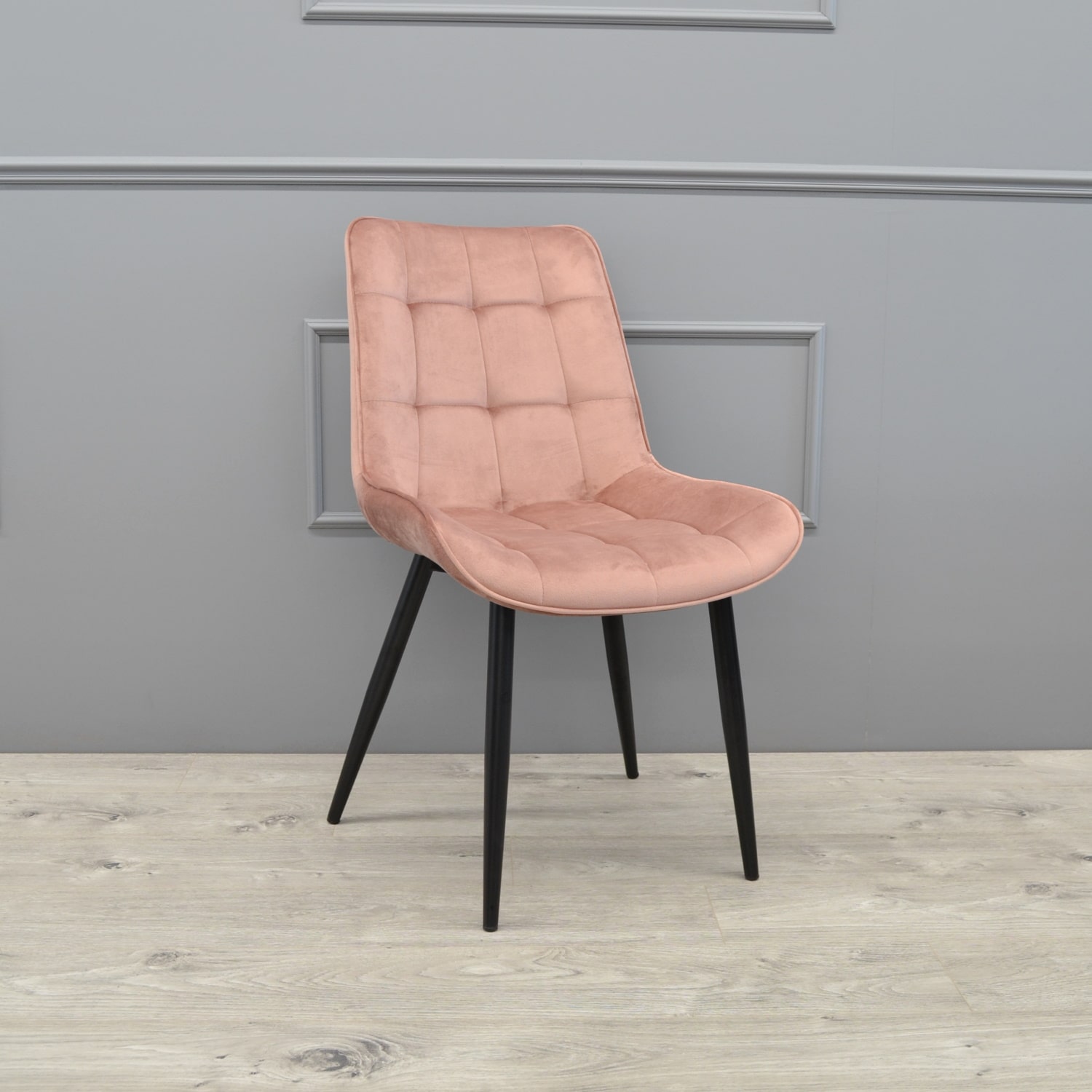 Scaun Hans Catifea Rusty HLR44+Black Legs