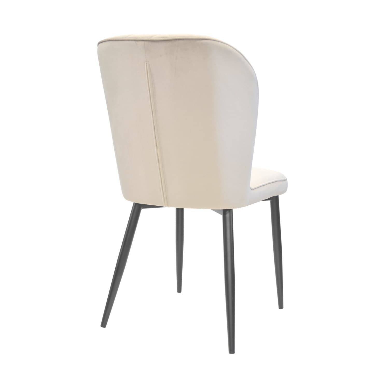 Стул Tusk Catifea Camel+Black Legs