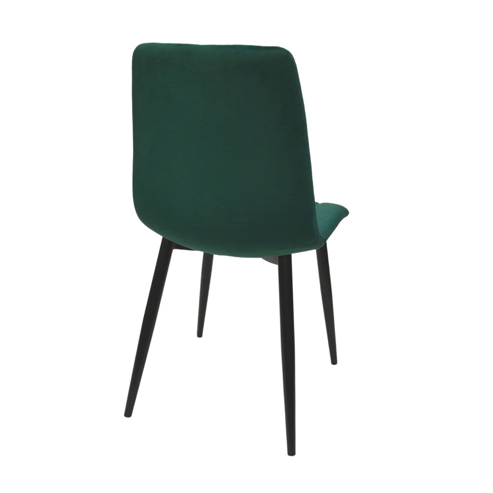 Scaun DC-90P~N57 Catifea Dark Green+Black Legs