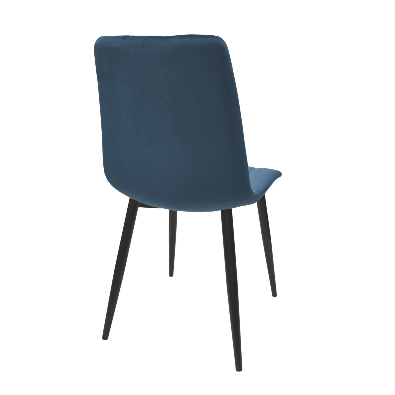 Scaun DC-90P N63 Catifea Dark Blue+Black Legs