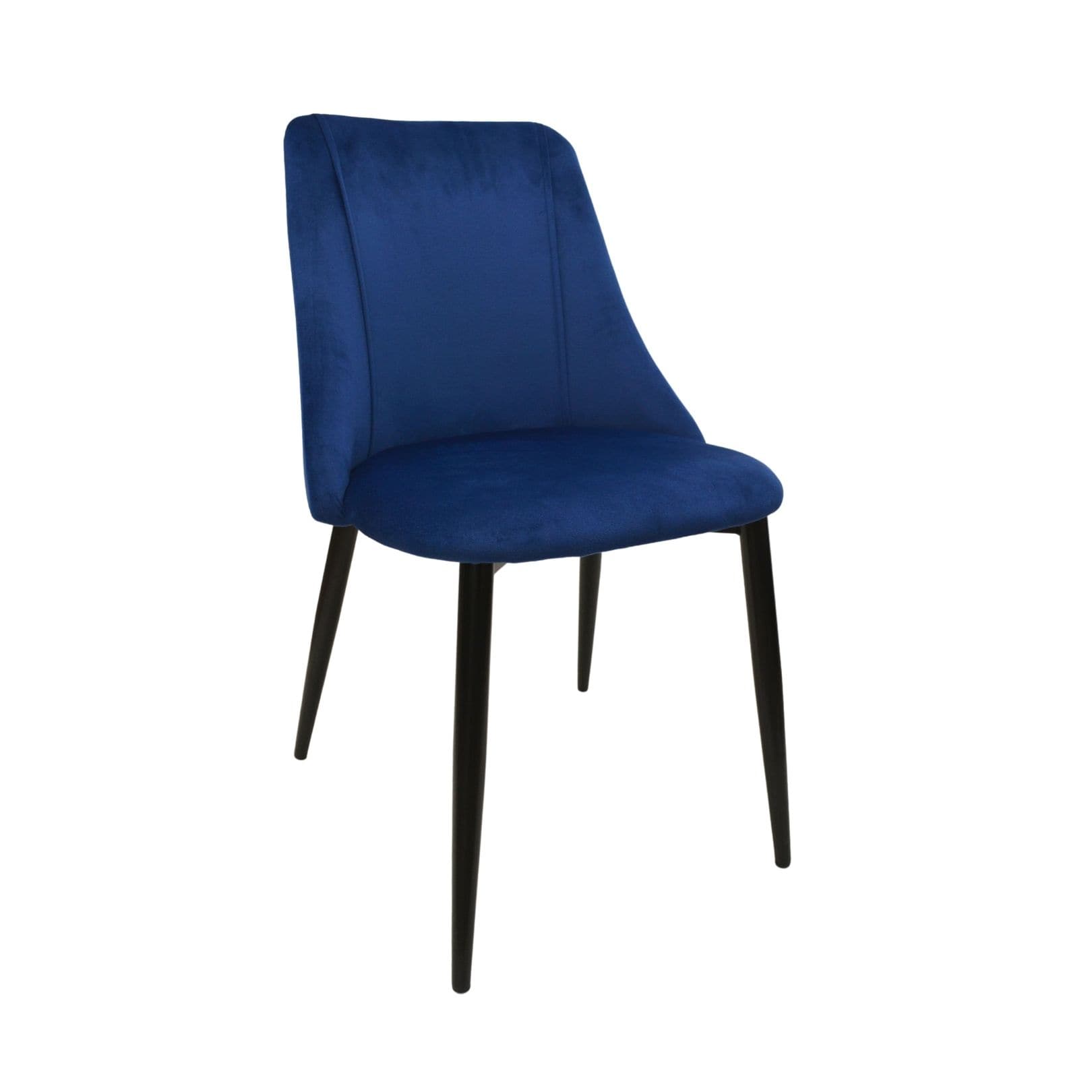 Cumpara  Mobilier pentru bucătărie - Scaun Ari Dark Blue Black Legs..