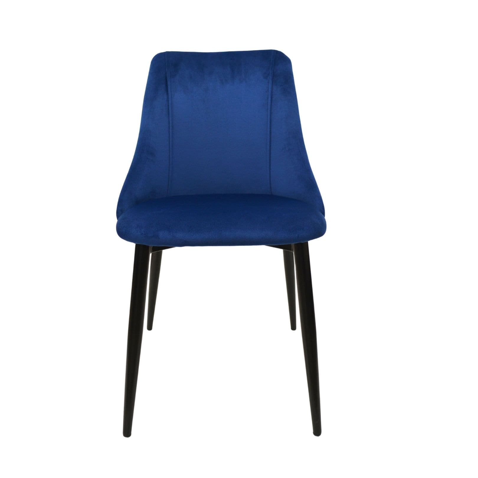 Стул Ari Dark Blue Black Legs