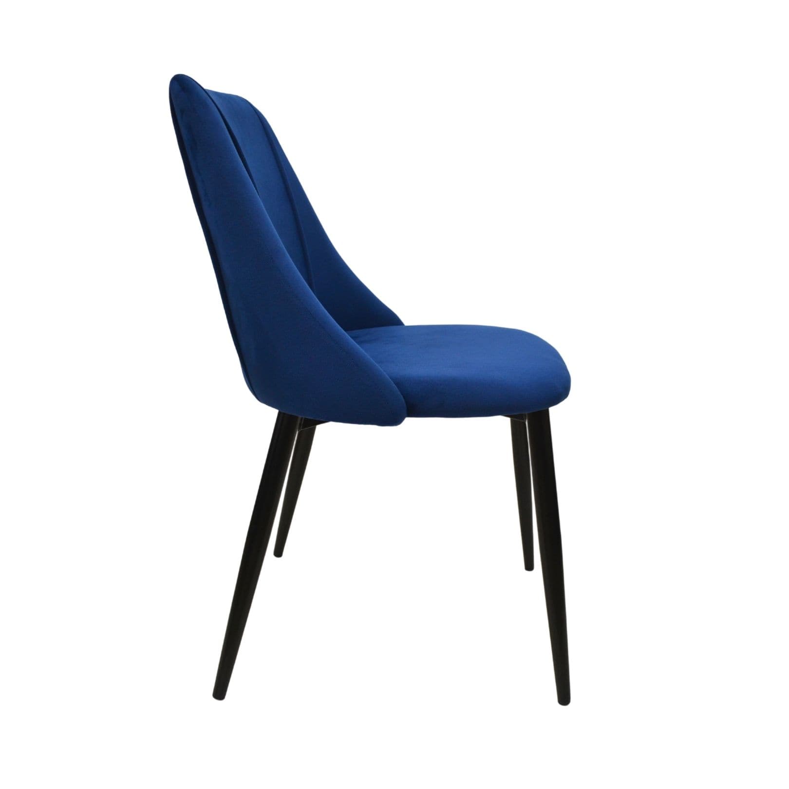 Стул Ari Dark Blue Black Legs
