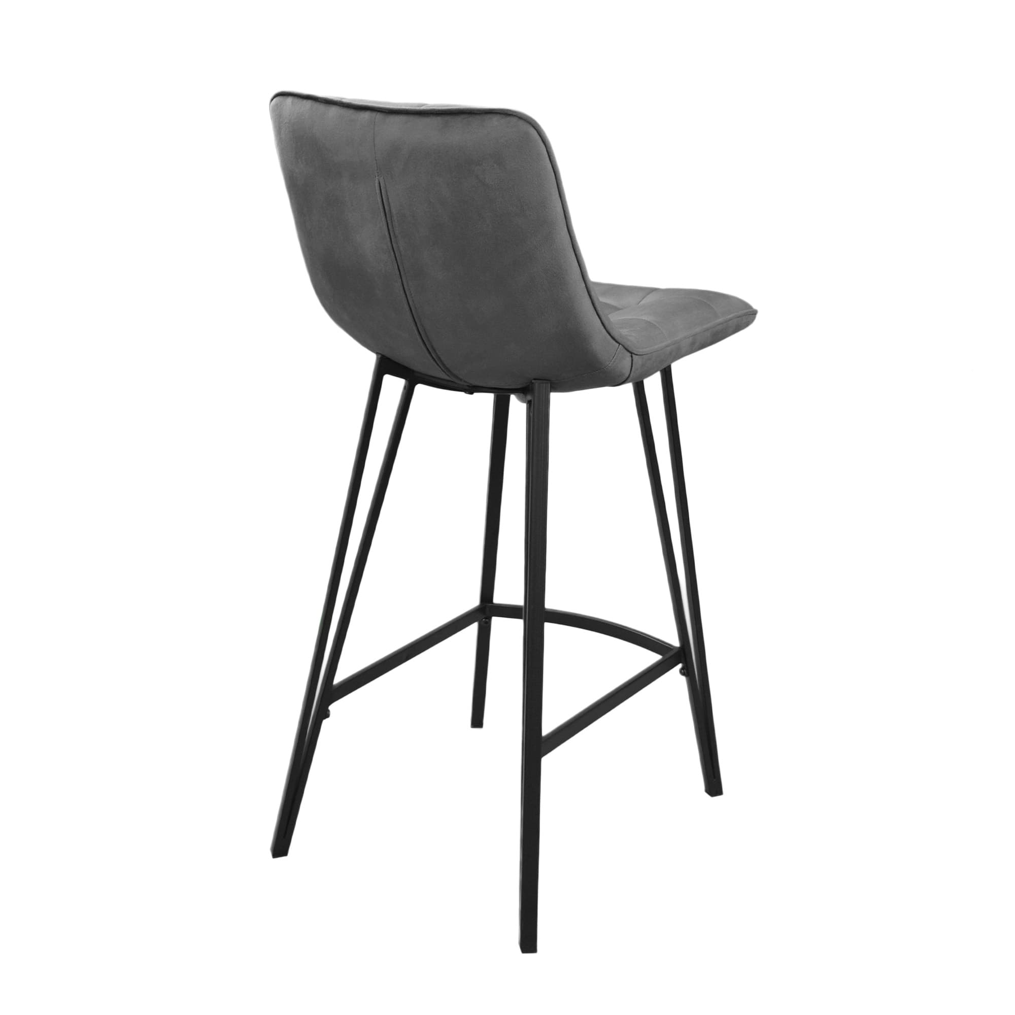 Scaun Bar Laus Grey Catifea