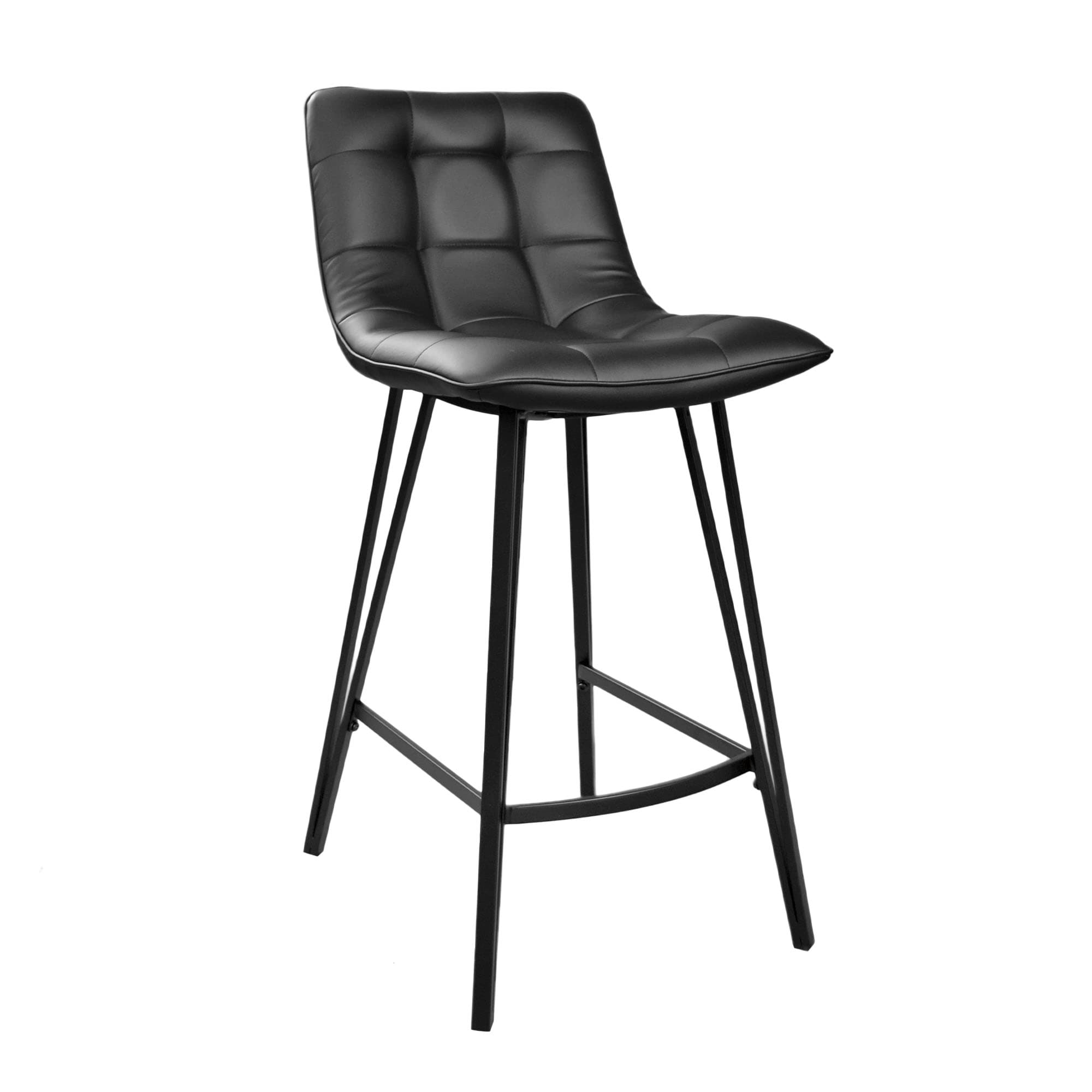 Cumpara  Scaune de bar - Scaun Bar Laus Eco-Piele Black..