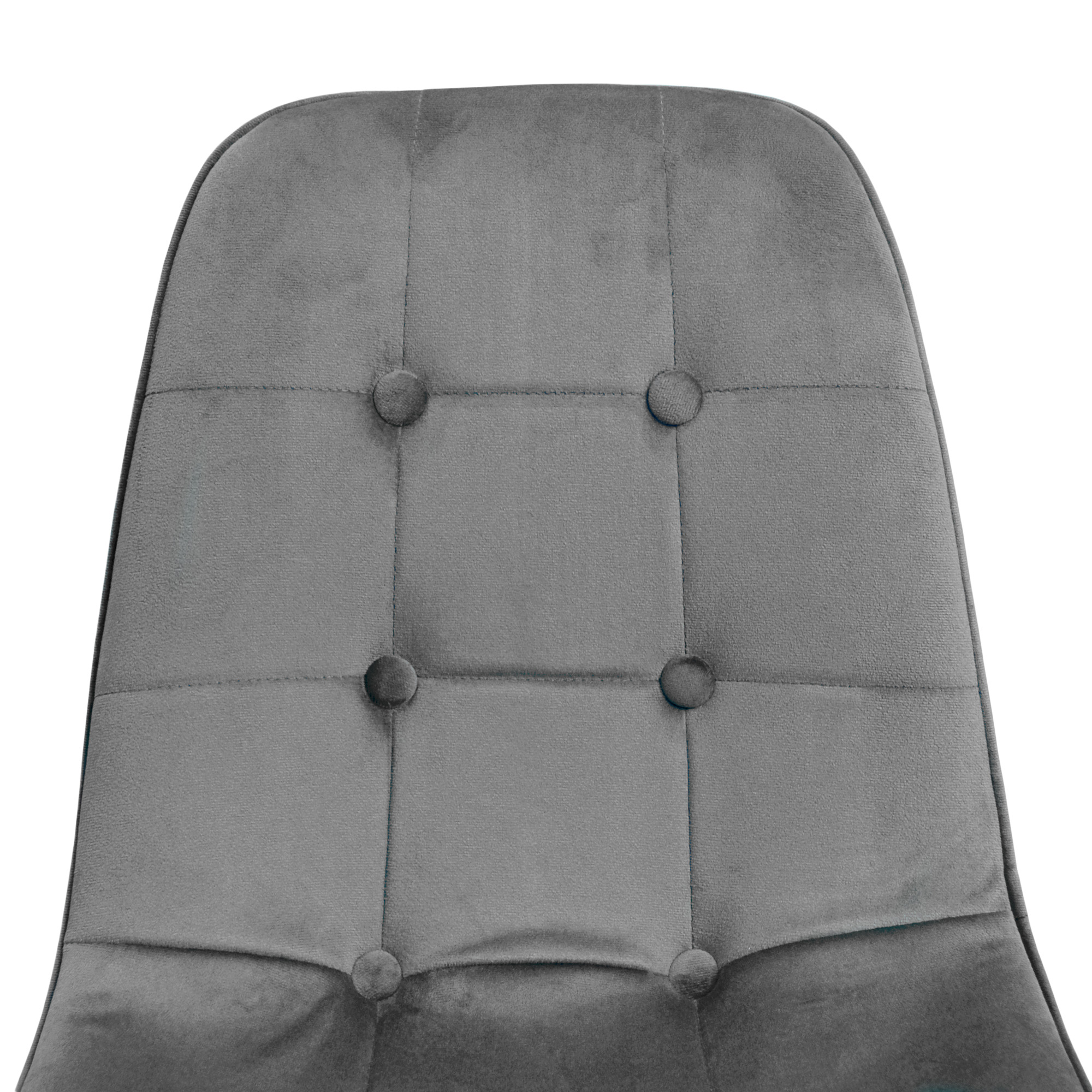 Scaun M-01-3 (Hlr-21) Catifea Dark Grey+Black Legs